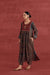Meera Silk Embroidered Block Printed Kurta Maroon (10049539604779)