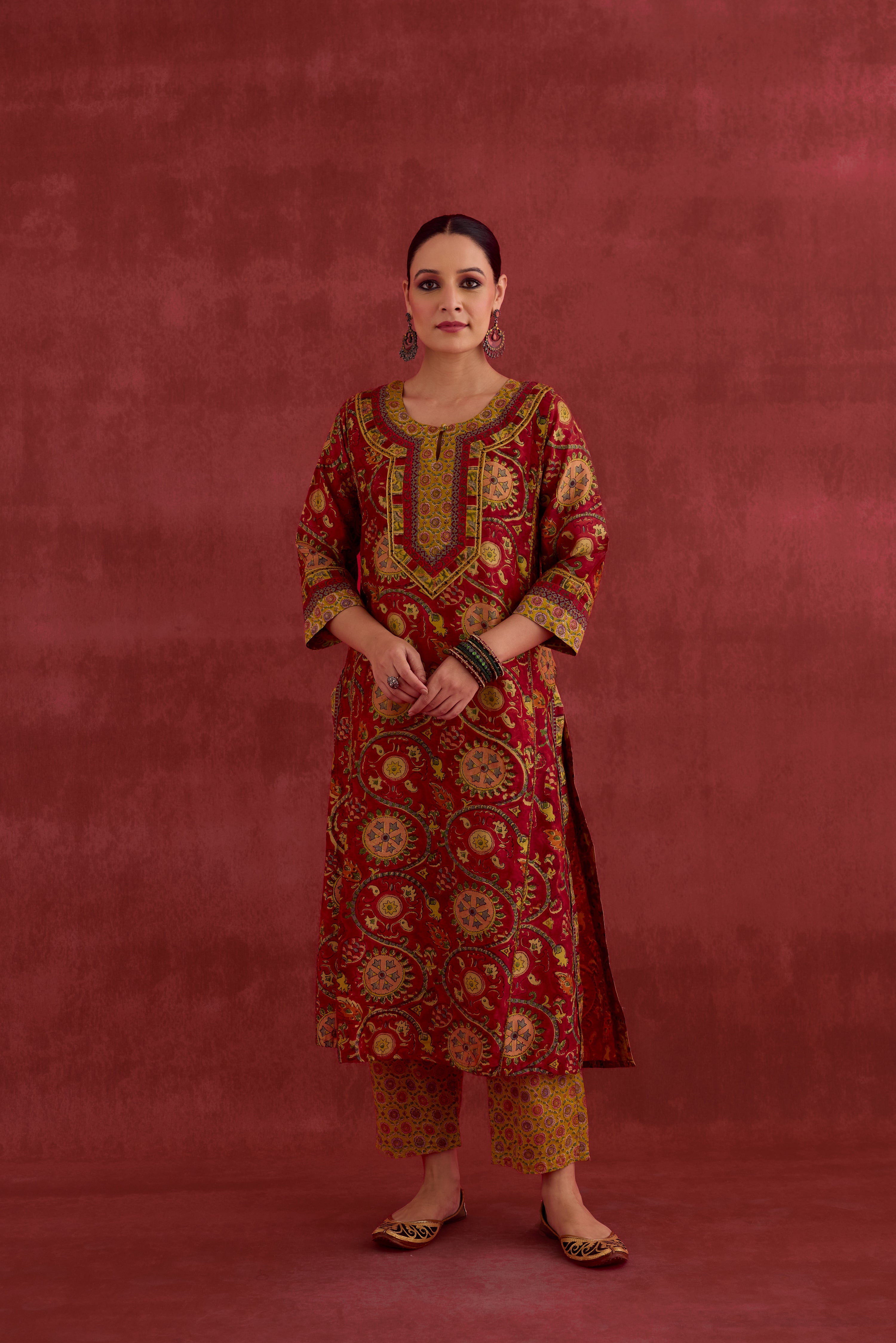 Ananya Pant Mustard Red (10039696916779)