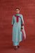 Rozana Cotton Printed Kurta Aqua Pink (10039564894507)