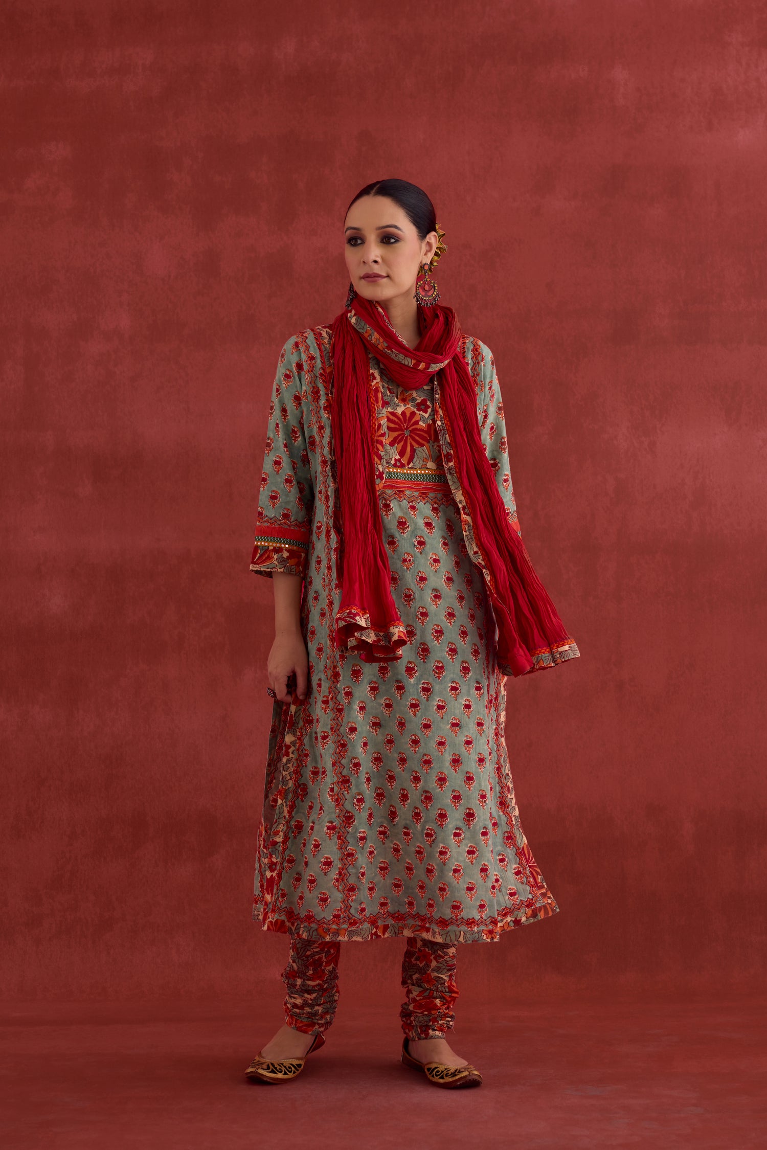 Rozana Dupatta Orange (10040351818027)