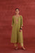 Rozana Embroidered Mul Chanderi Kurta Pista Green (10049040679211)