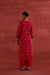 Tulsi Embroidered Printed Kurta Red (10040084726059)