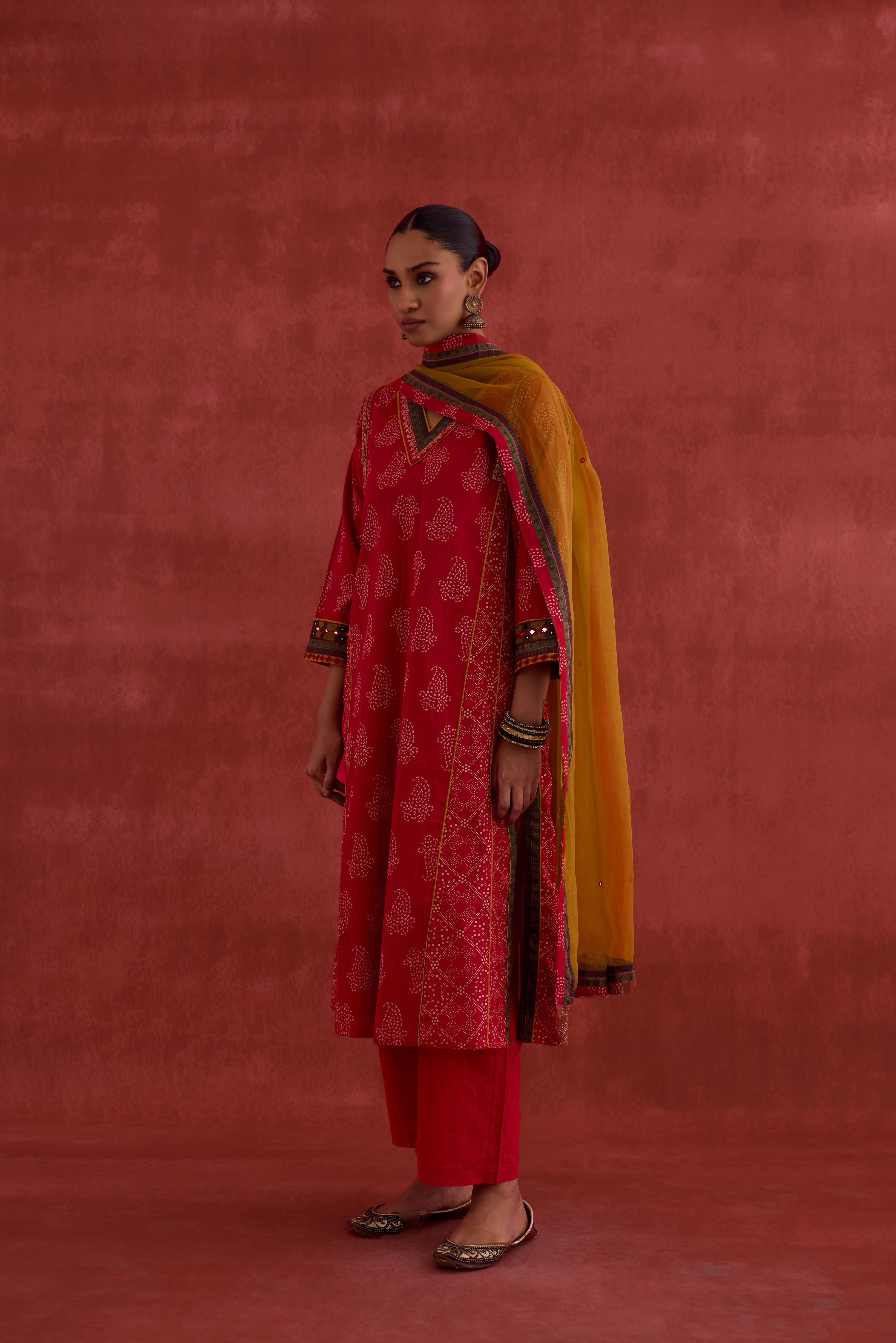 Tulsi Dupatta Mustard (10040108876075)