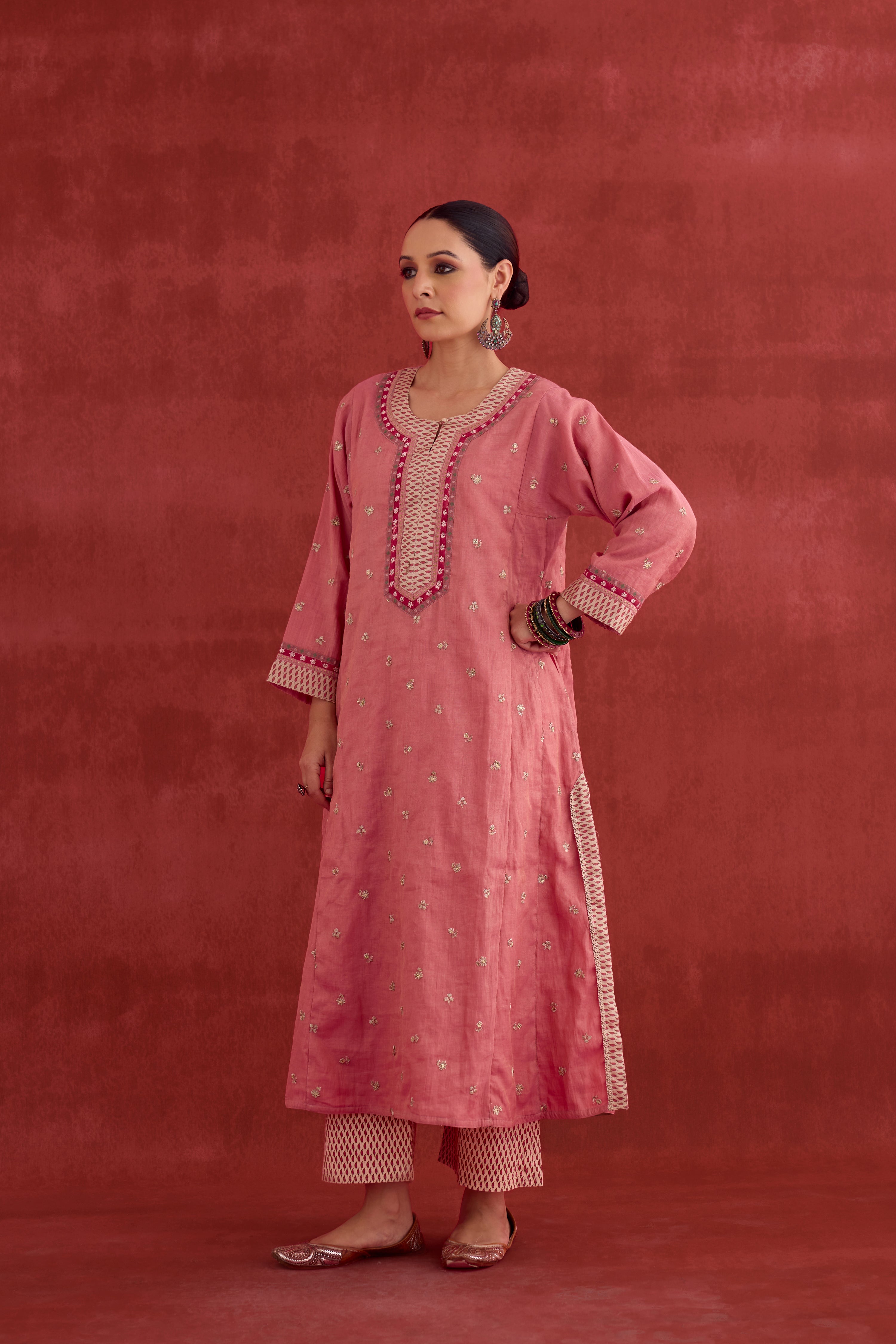 Rozana Pant Beige Pink (10039344398635)