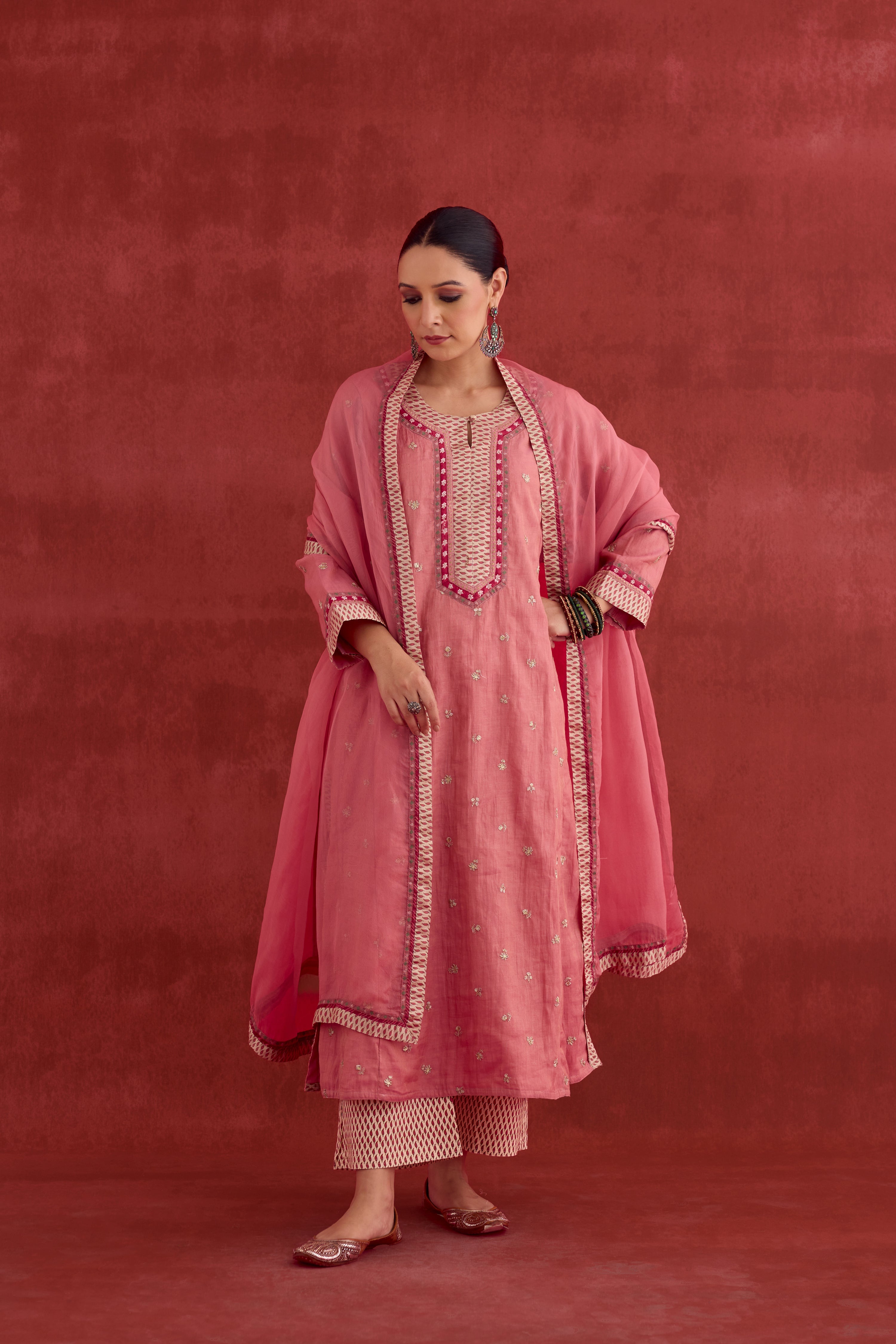 Medh Dupatta Blush Pink (10039348035883)
