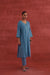 Tulsi Embroidered Kurta Teal Blue (10039795024171)