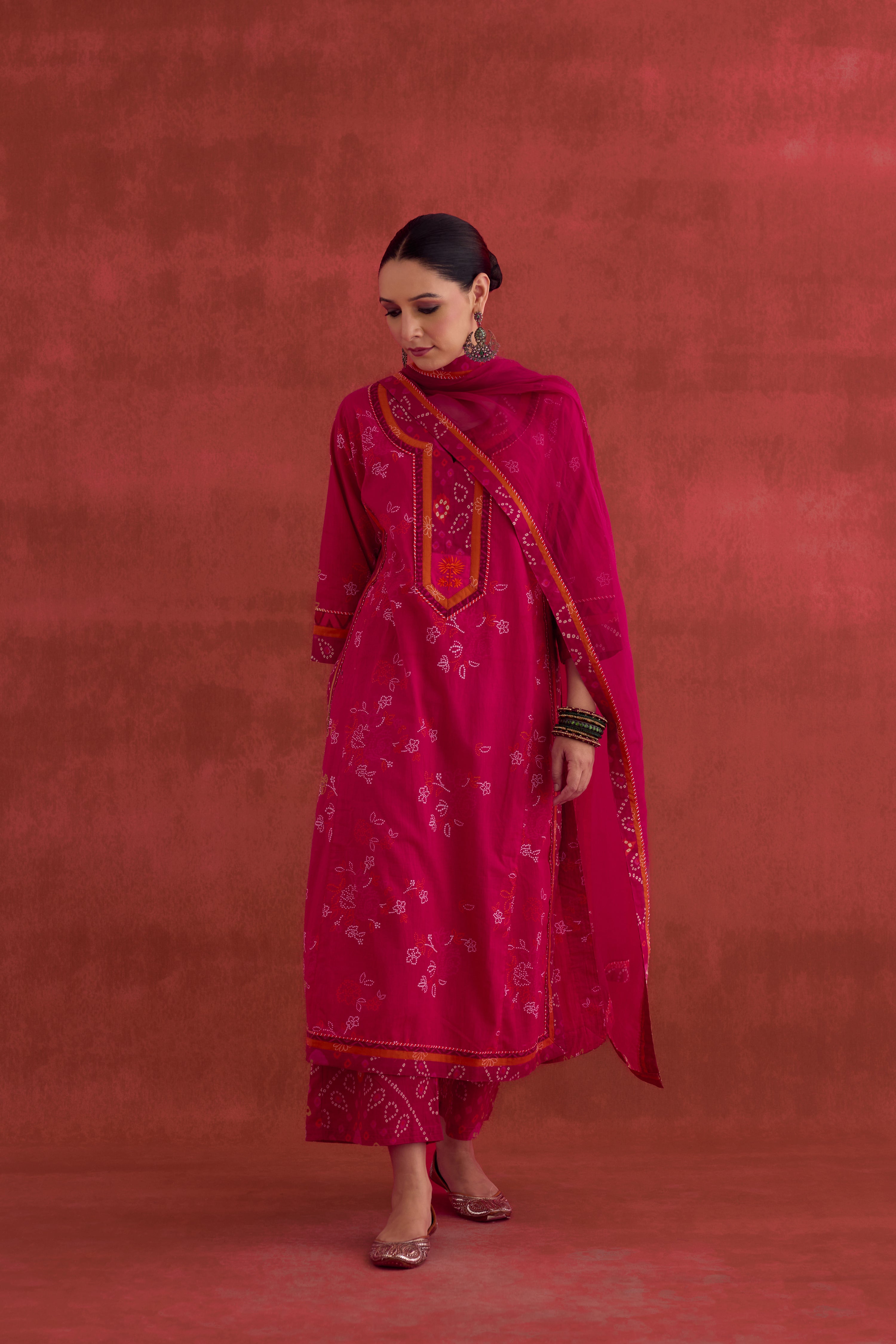 Medh Dupatta Pink (10039612637483)