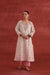 Elena Embroidered Linen Printed Kurta Powder Green Pink (10039790731563)