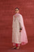 Elena Embroidered Linen Printed Kurta Powder Green Pink (10039790731563)