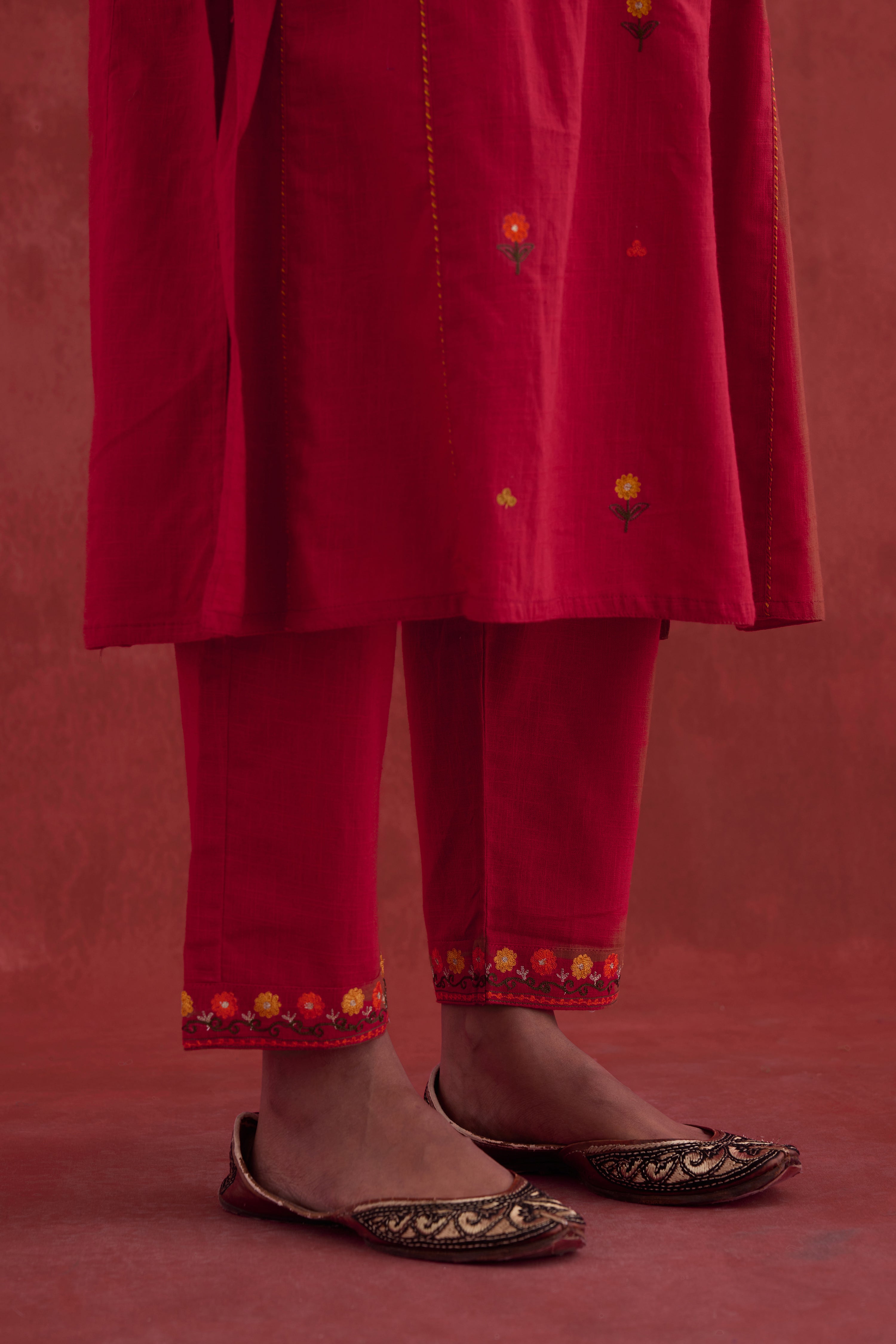 Ramya Pant Red (10049210253611)