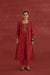 Adya Cotton Printed Kurta Red (10049103298859)