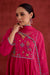 Dreamy Embroidered Kurta Hot Pink (10040120410411)