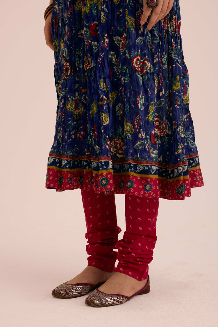 Traditional Cotton Churidar Pink