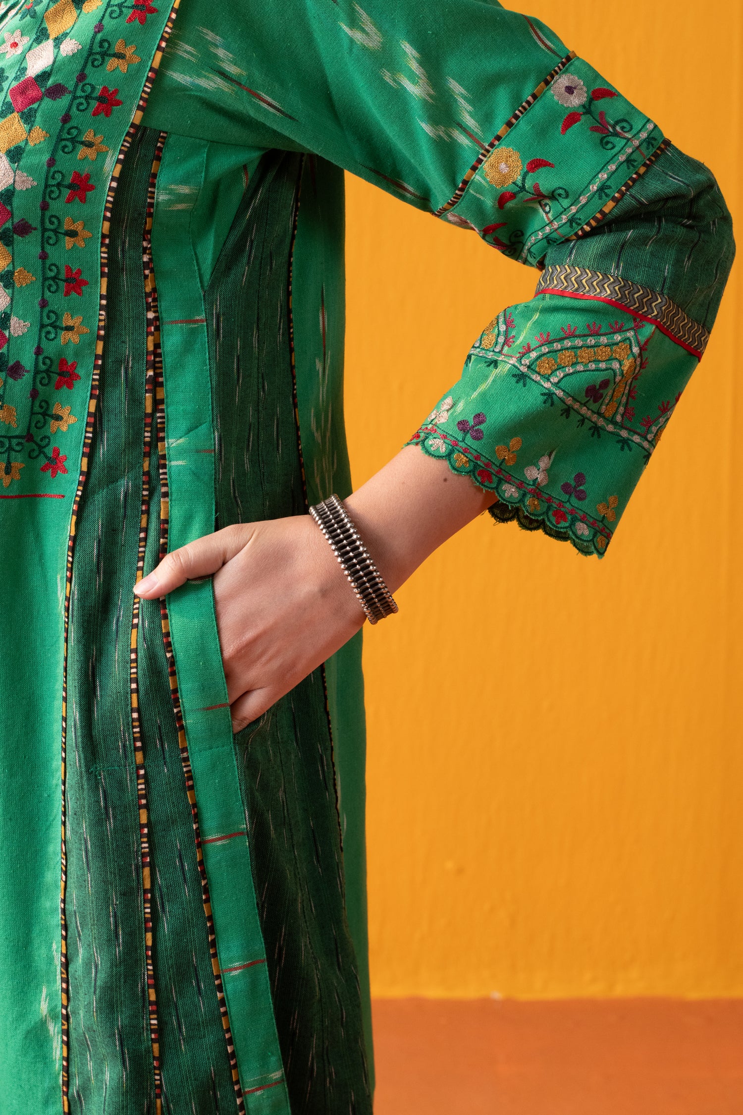 Madhu Kurta Green (9042682642731)