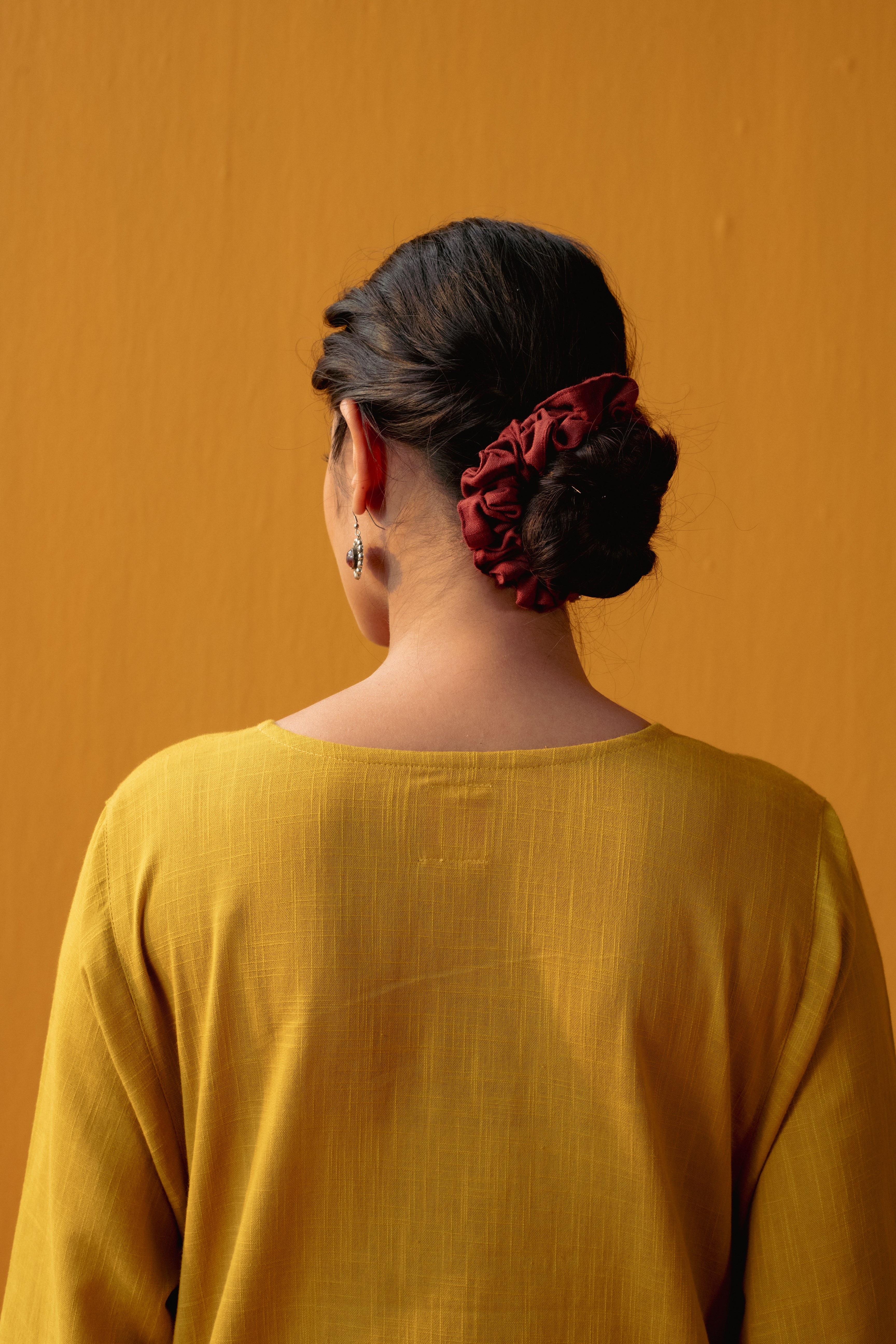 Scrunchies Plain & Printed Set Of 4 (9043486146859)