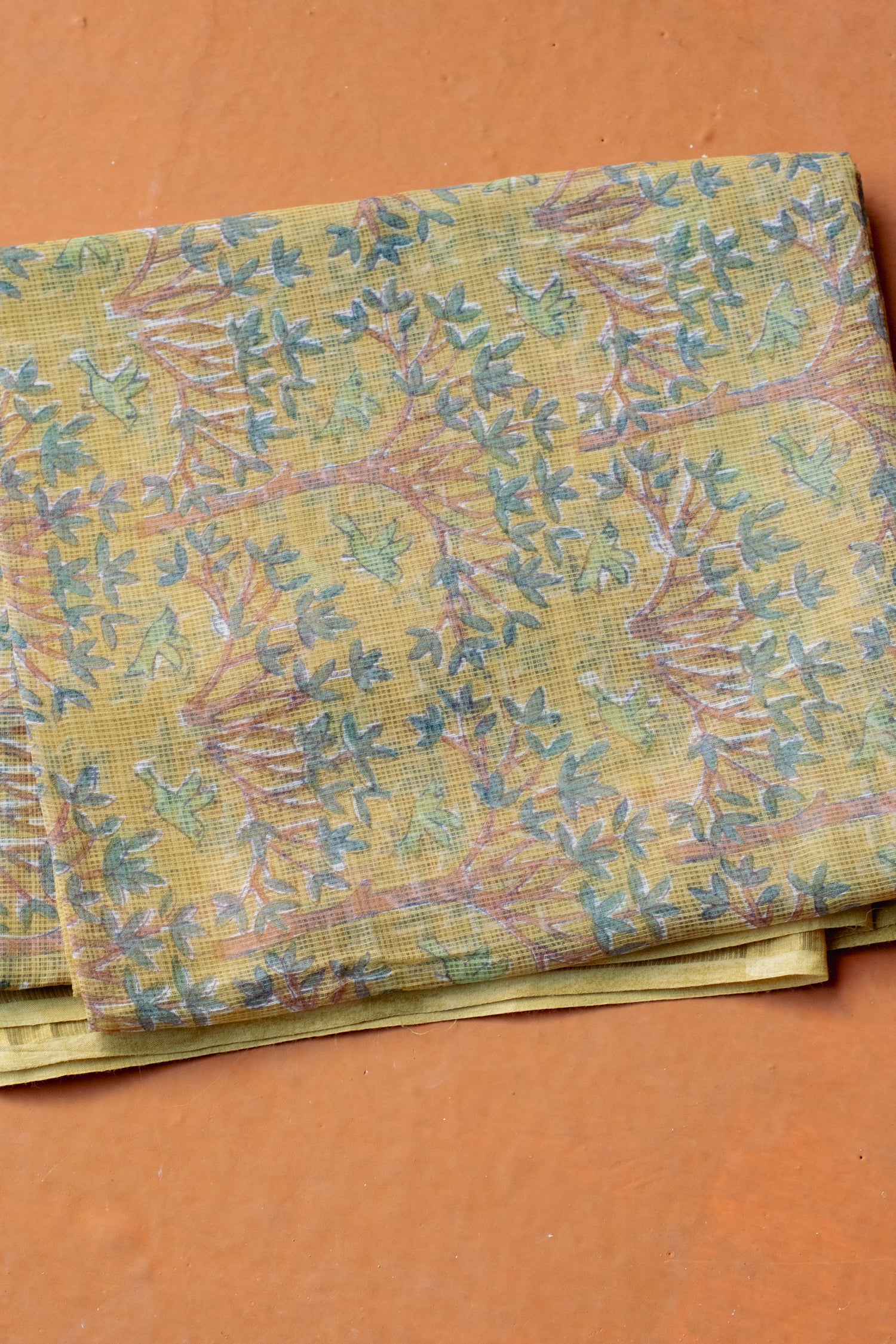 Rozana Essentials Cotton Dupatta Mustard (9042922504491)