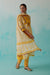 Rozana Cotton Crinkled Dupatta White Yellow (8344464982315)