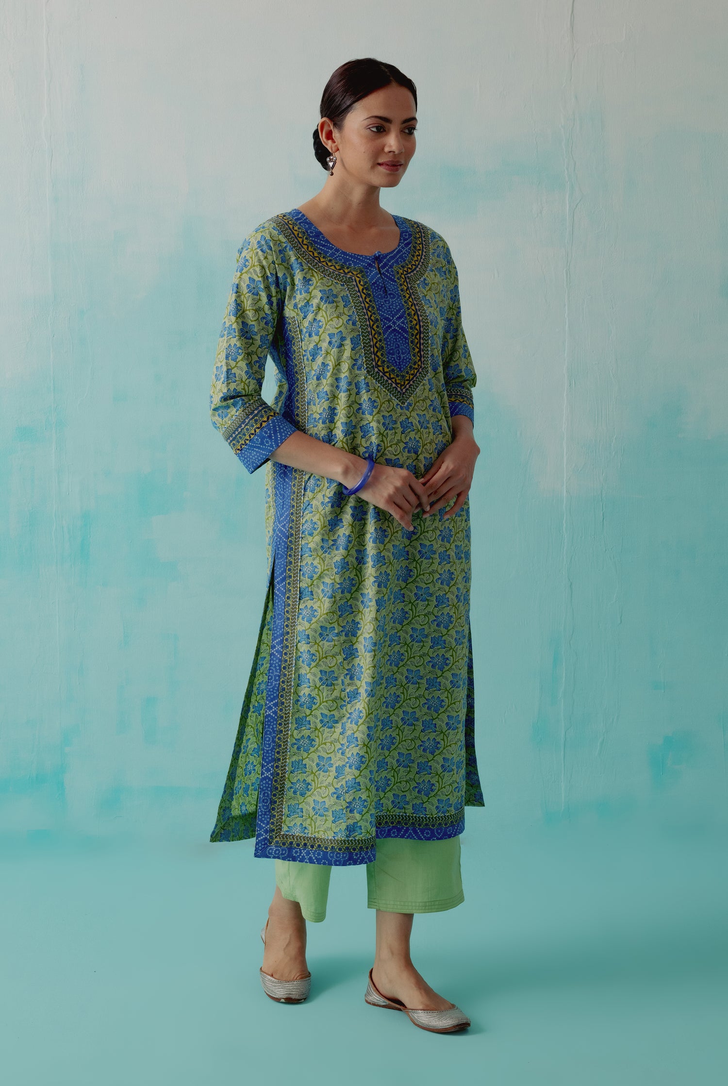 Rozana Pant Pista Green (8344356094251)