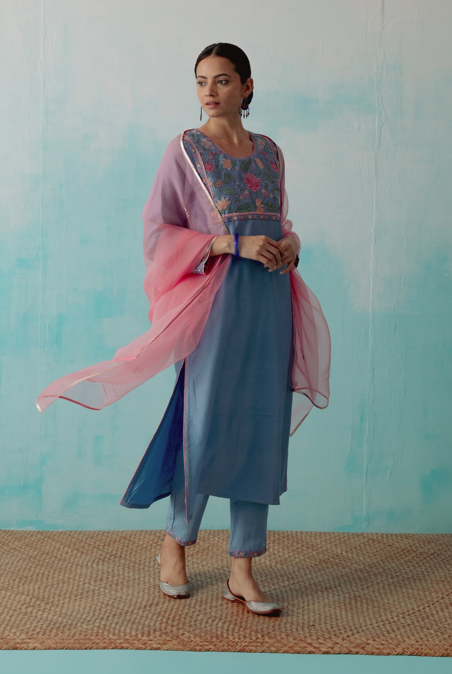 Idaya Dupatta Blush Pink (8345824493867)