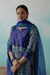 Kashi Kurta Light Grey Blue Bandhej (8342890742059)