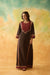 Rozana Caftan Black Maroon (10003813826859)
