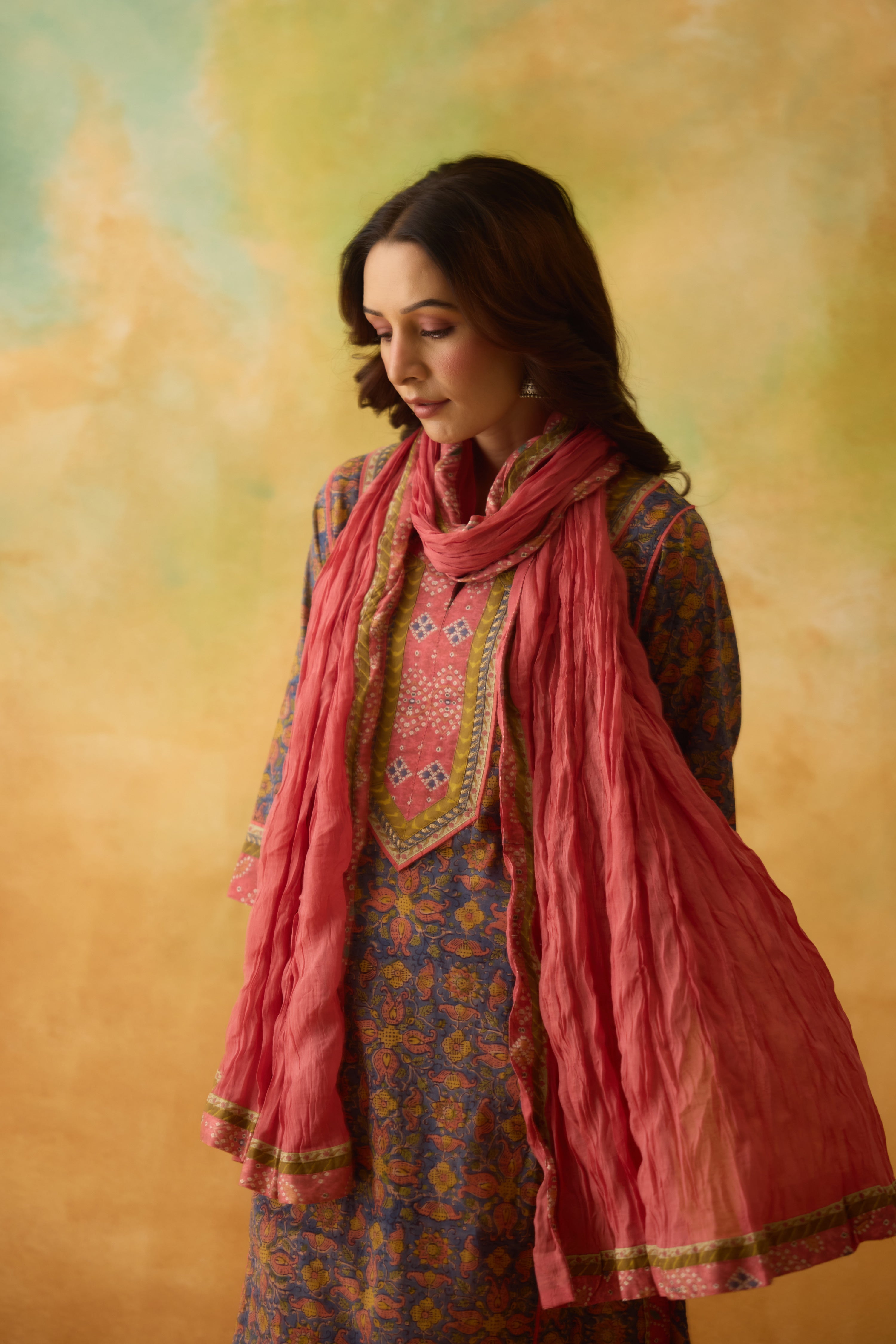 Rozana Dupatta BMR Pink (10004780417323)