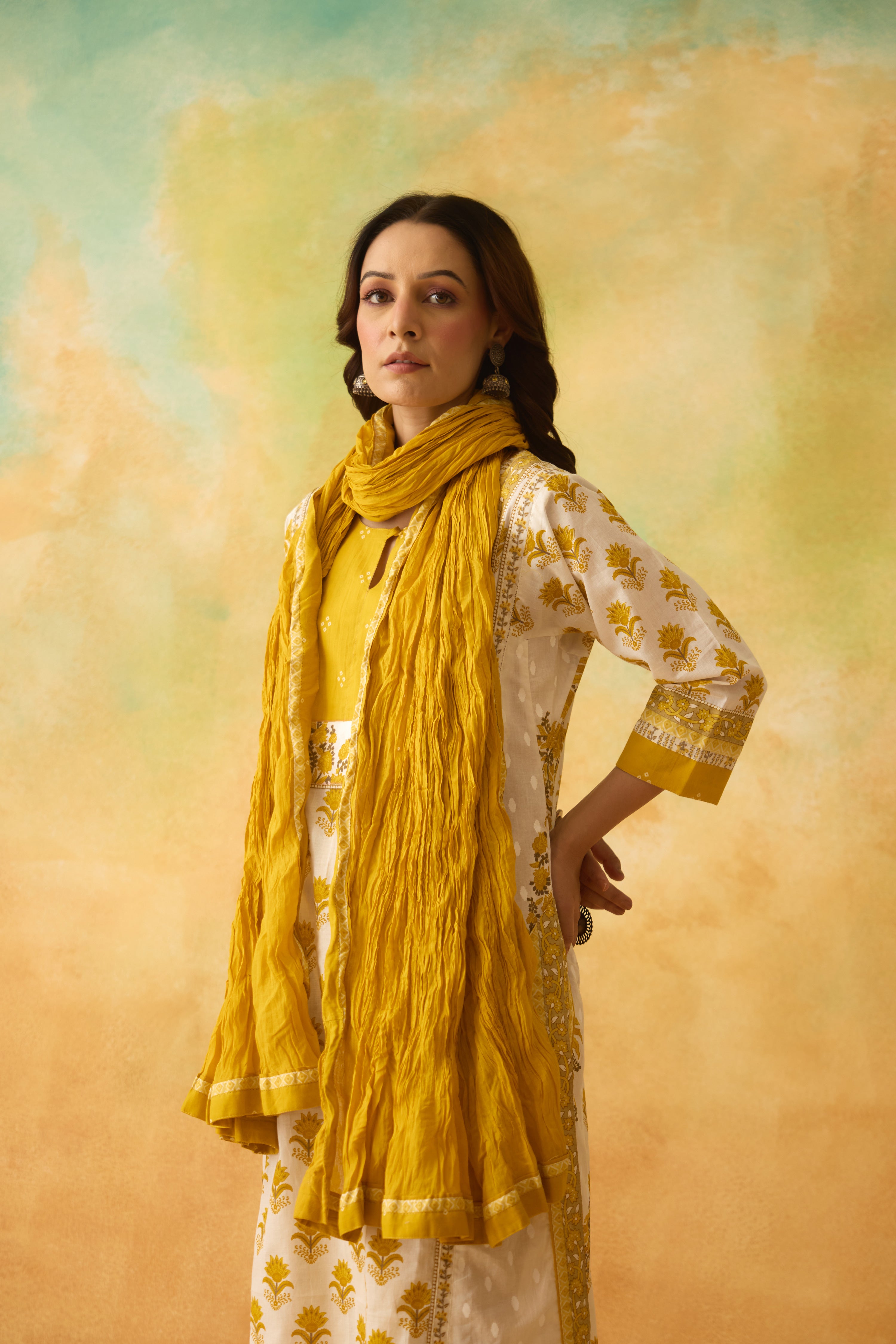 Rozana Dupatta Yellow (10005057110315)