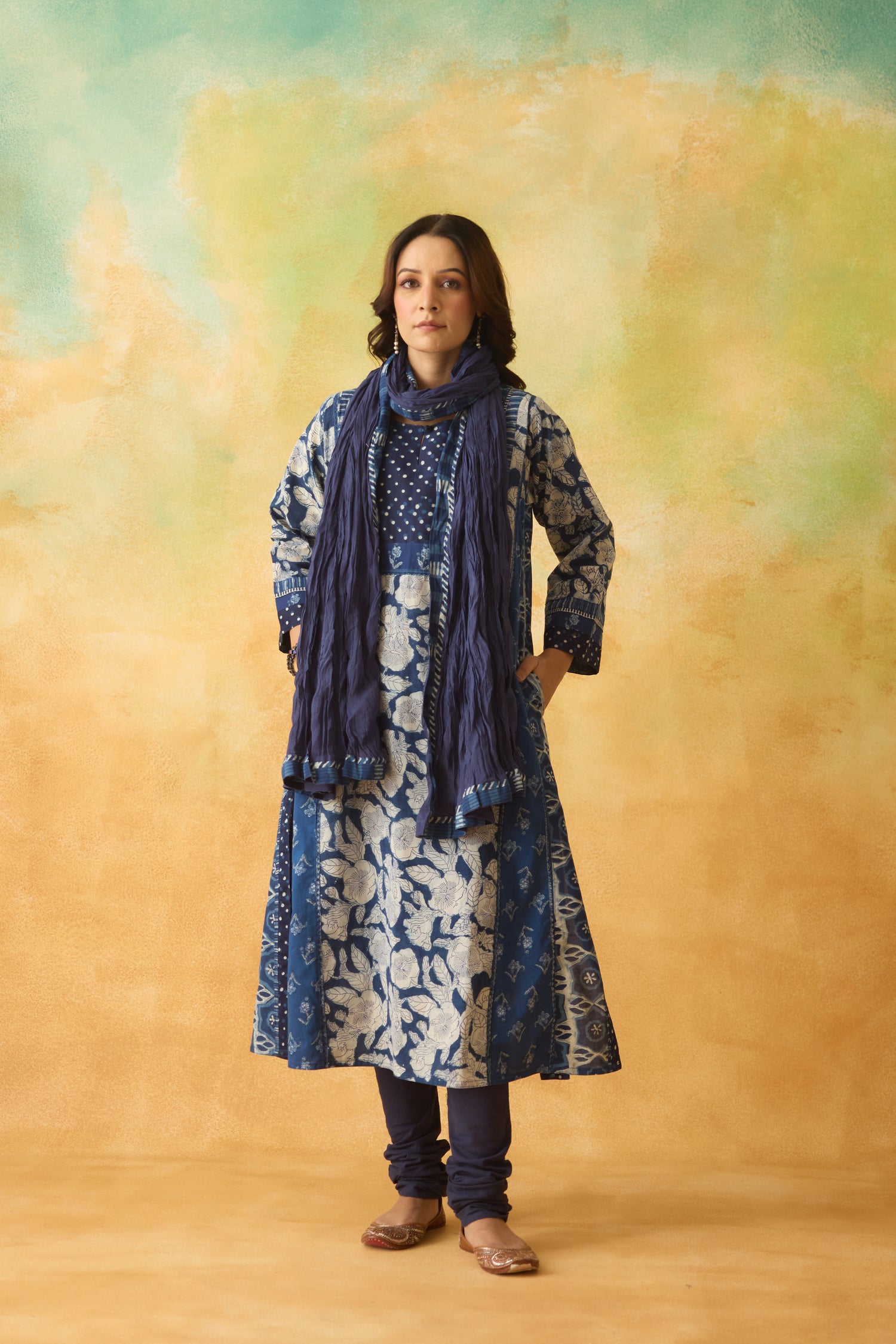 Rozana Dupatta Blue (10004503691563)