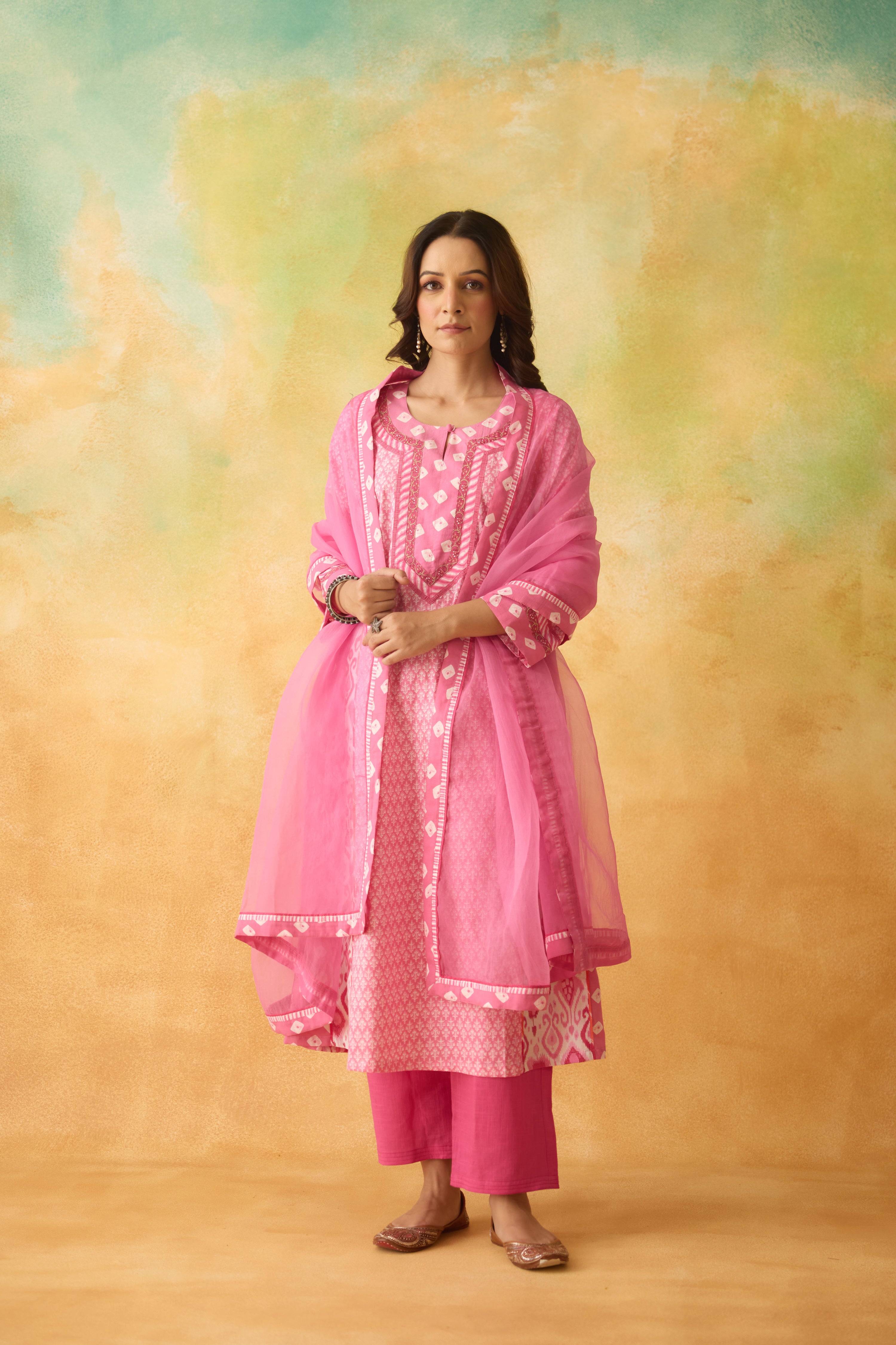Medh Dupatta Pink (10004442448171)