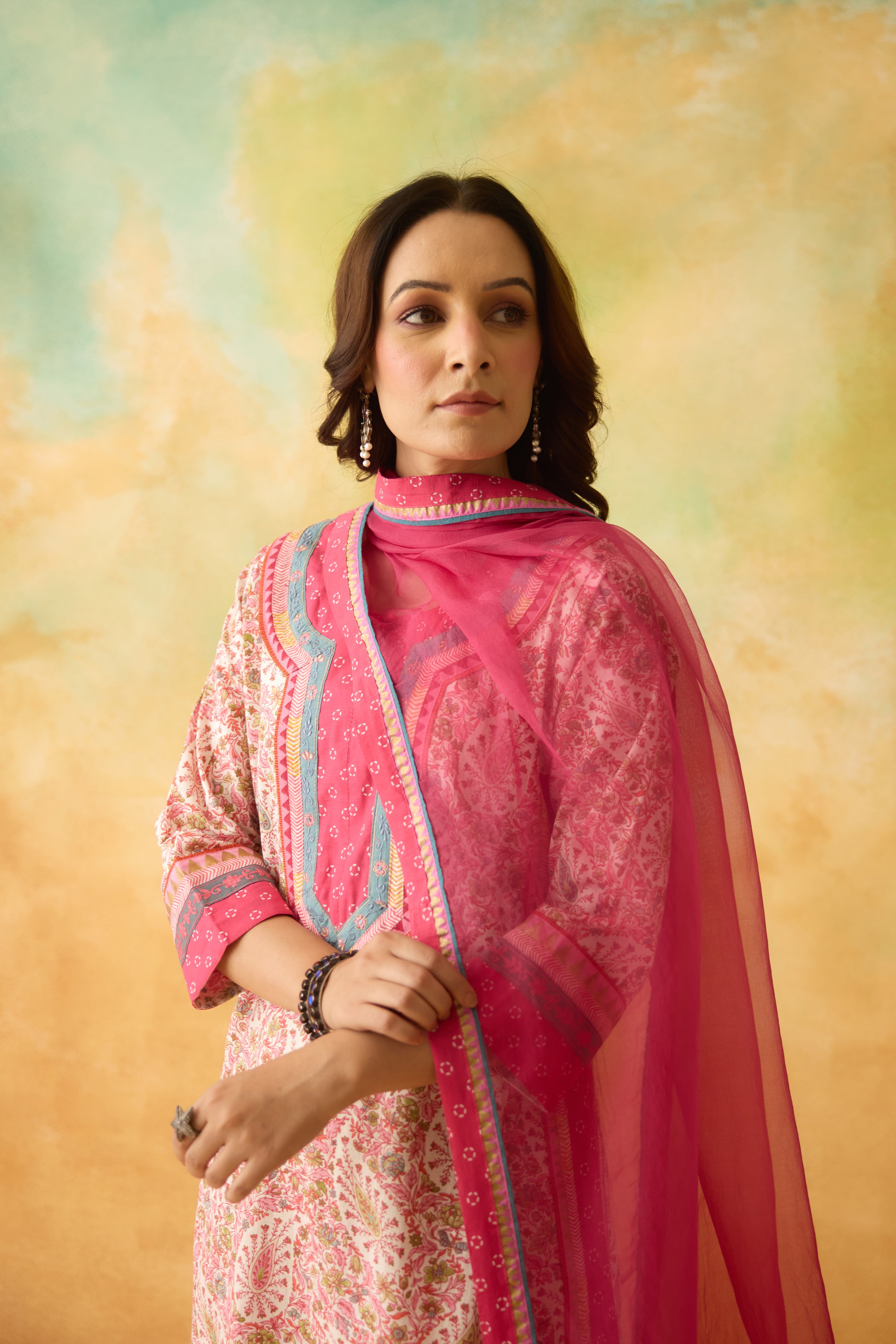 Medh Dupatta Pink (10005143028011)