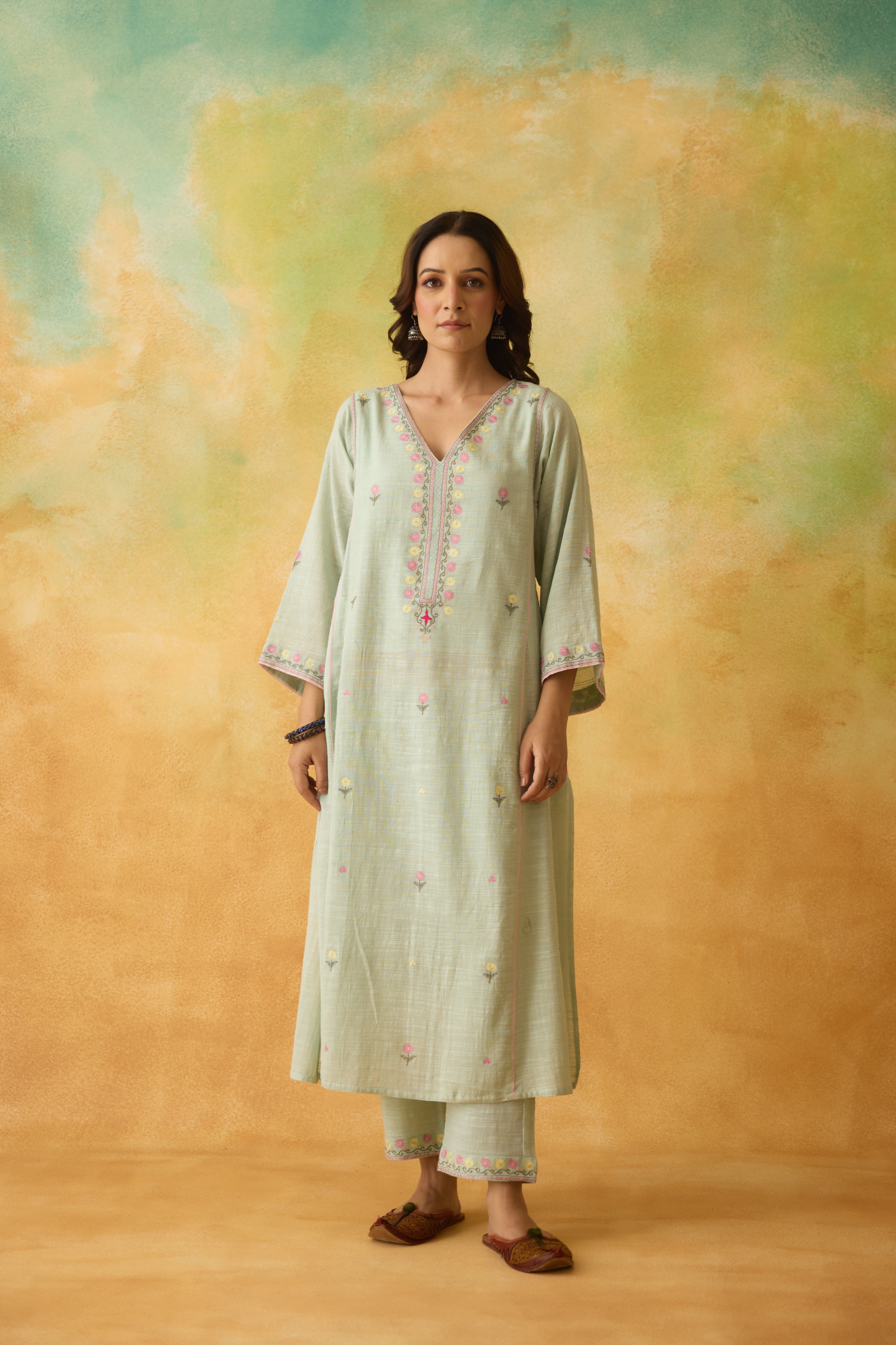 Ramya Kurta Pale Blue (10001665130795)