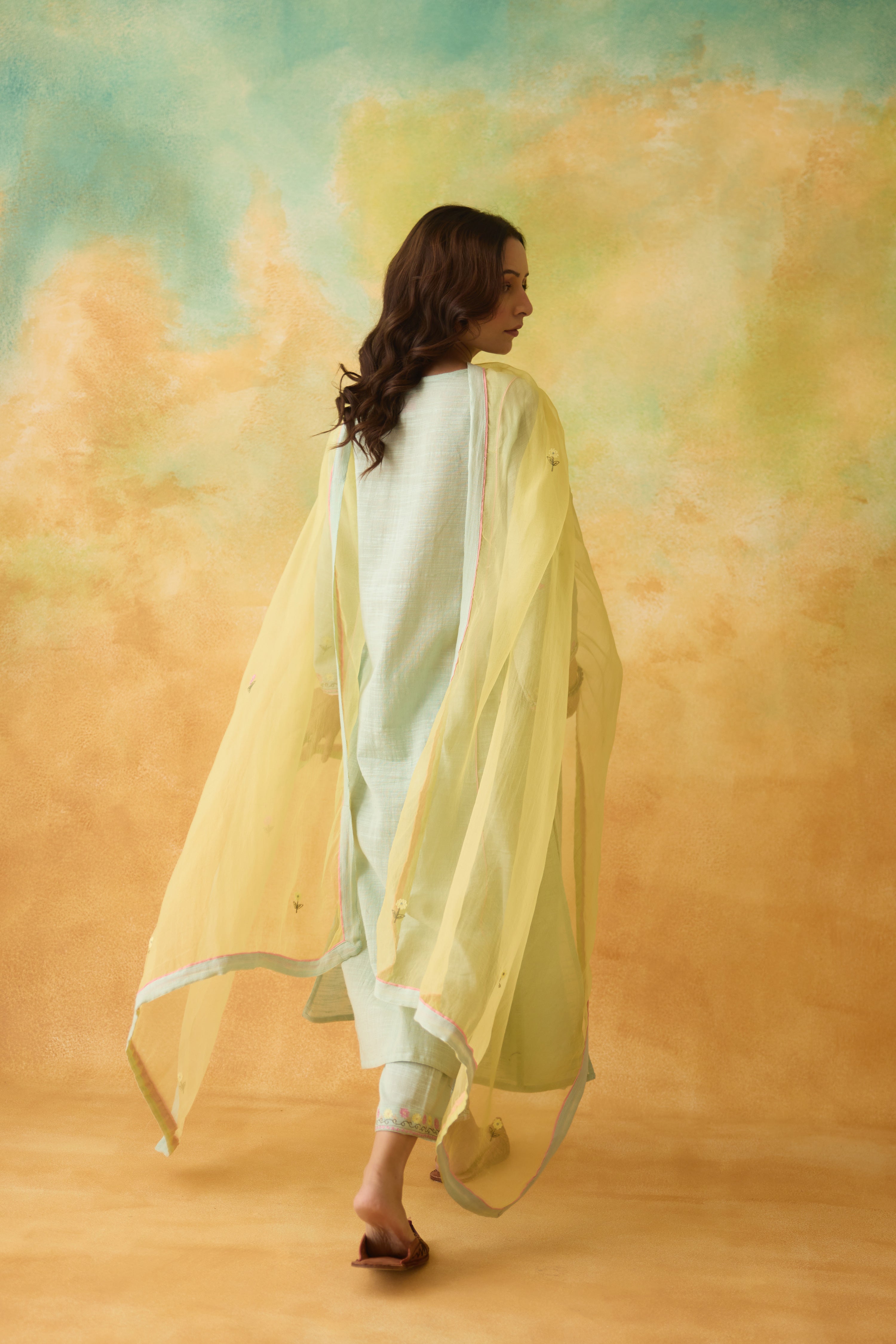 Ramya Dupatta Yellow (10001690689835)