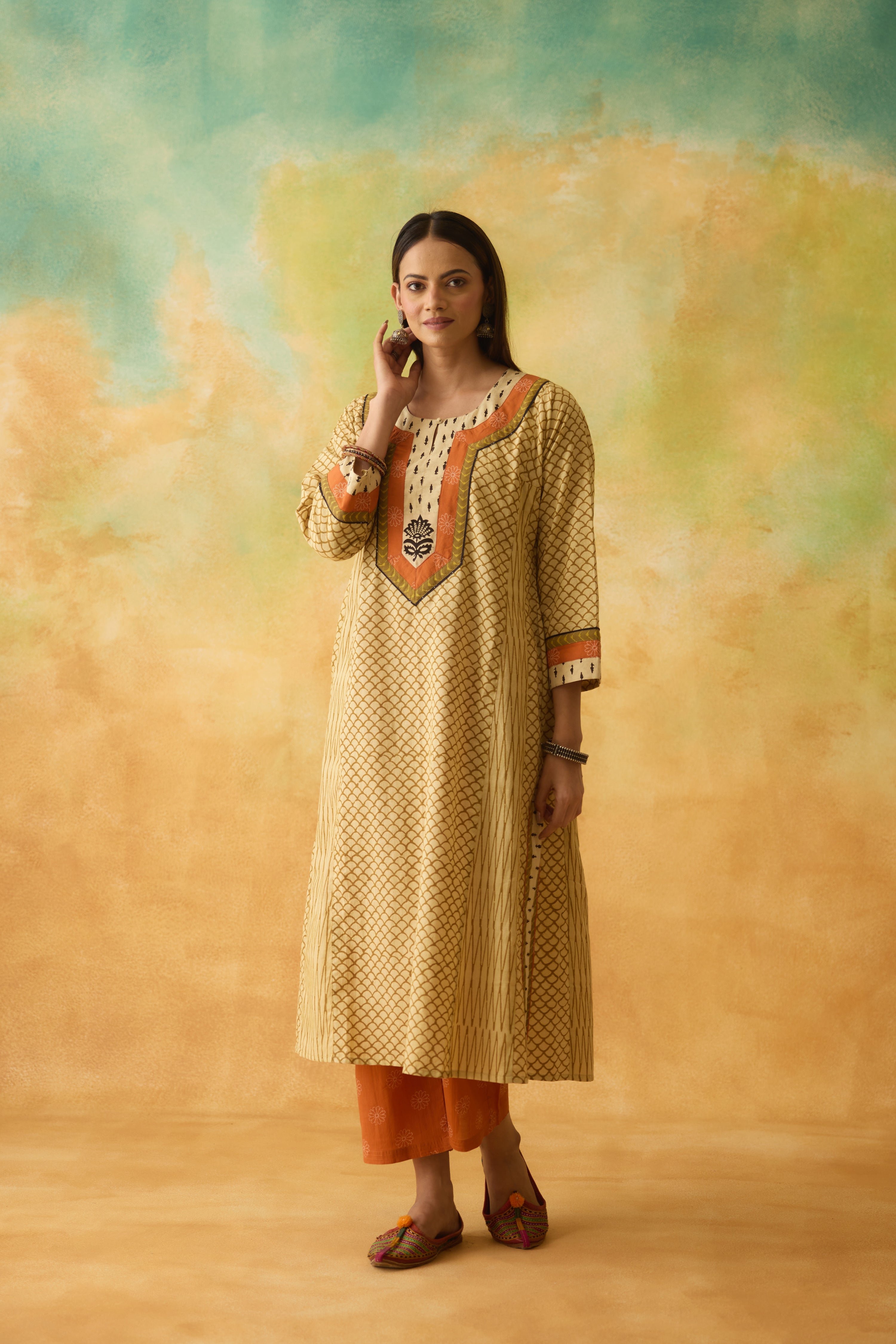 Rozana Pant Mustard (10009257902379)