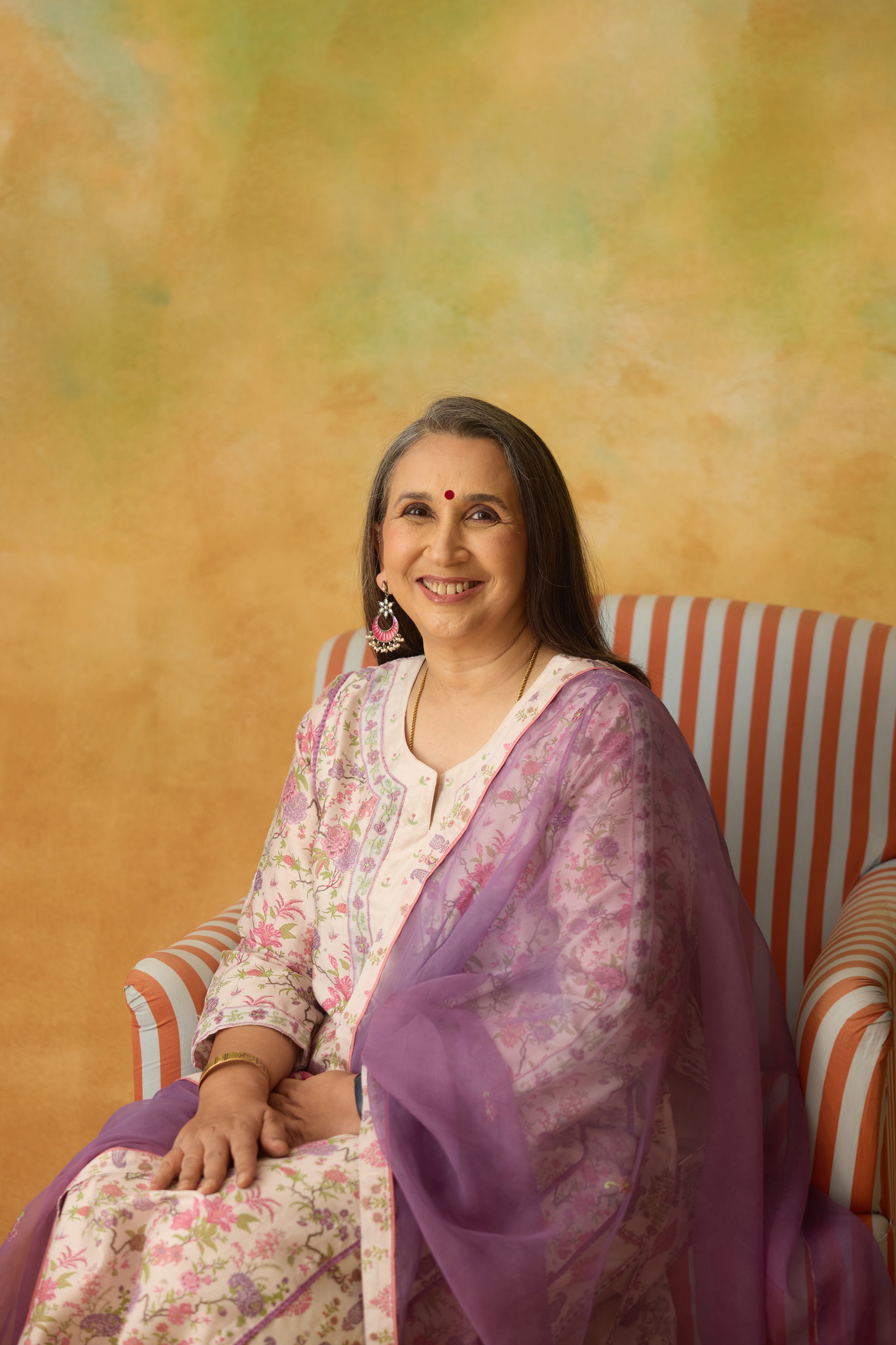 Aruni Kurta White Mauve (10001922949419)