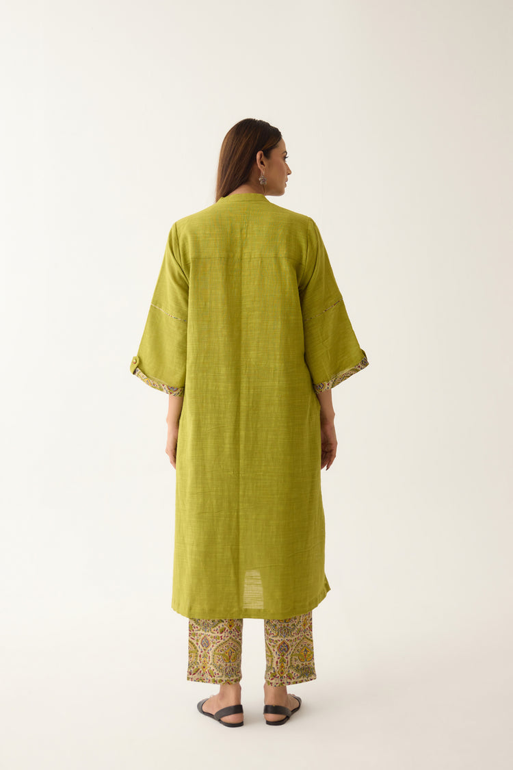 Veda Kurta Lime Green (10003132711211)