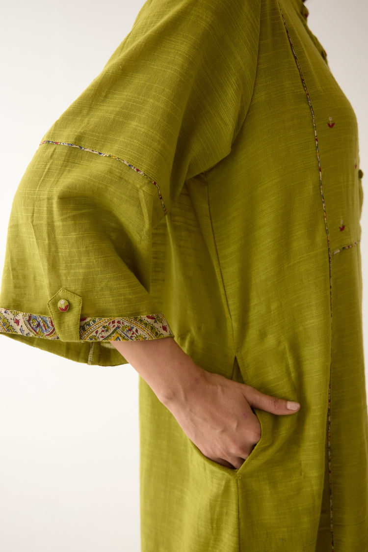 Veda Kurta Lime Green (10003132711211)