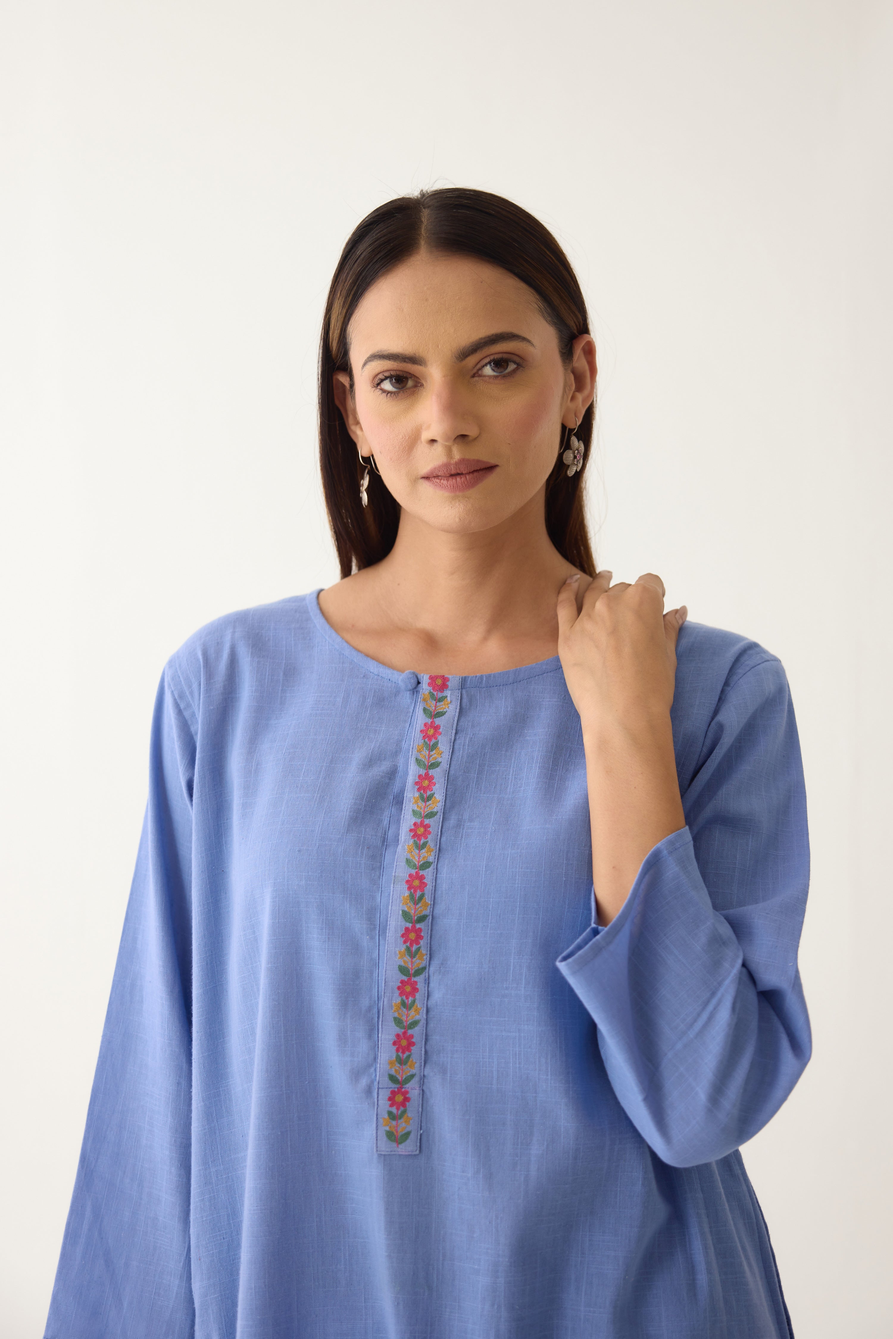 Liana Kurta Sky Blue (10003165937963)