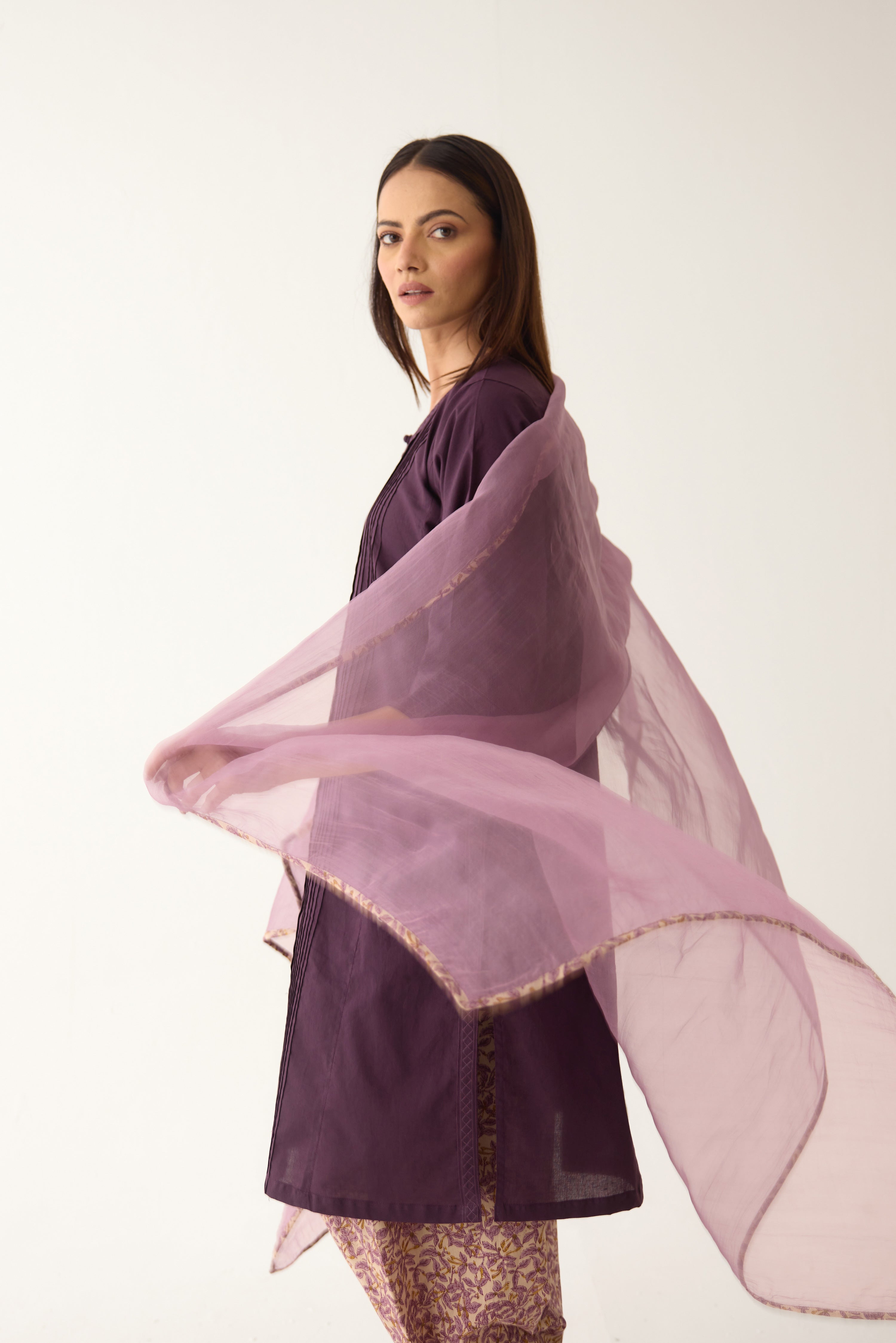 Lavanya Dupatta Light Purple (10003115770155)