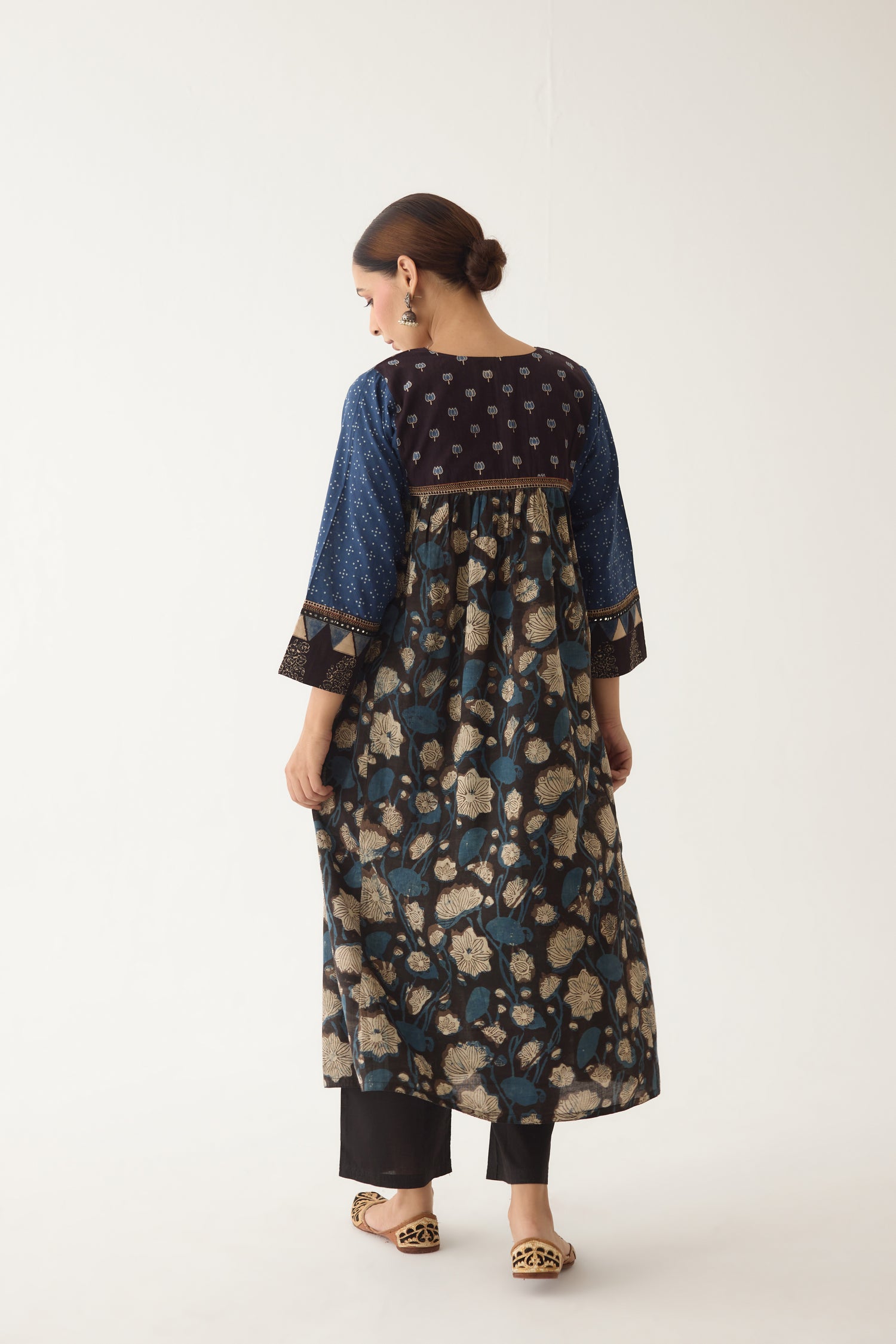 Banjara Kurta Black/ Indigo (Set of 2) (9996770214187)