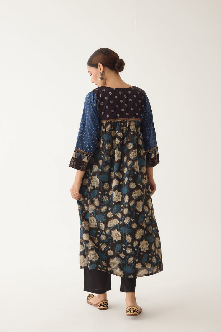 Banjara Kurta Black/ Indigo (Set of 2) (9996770214187)