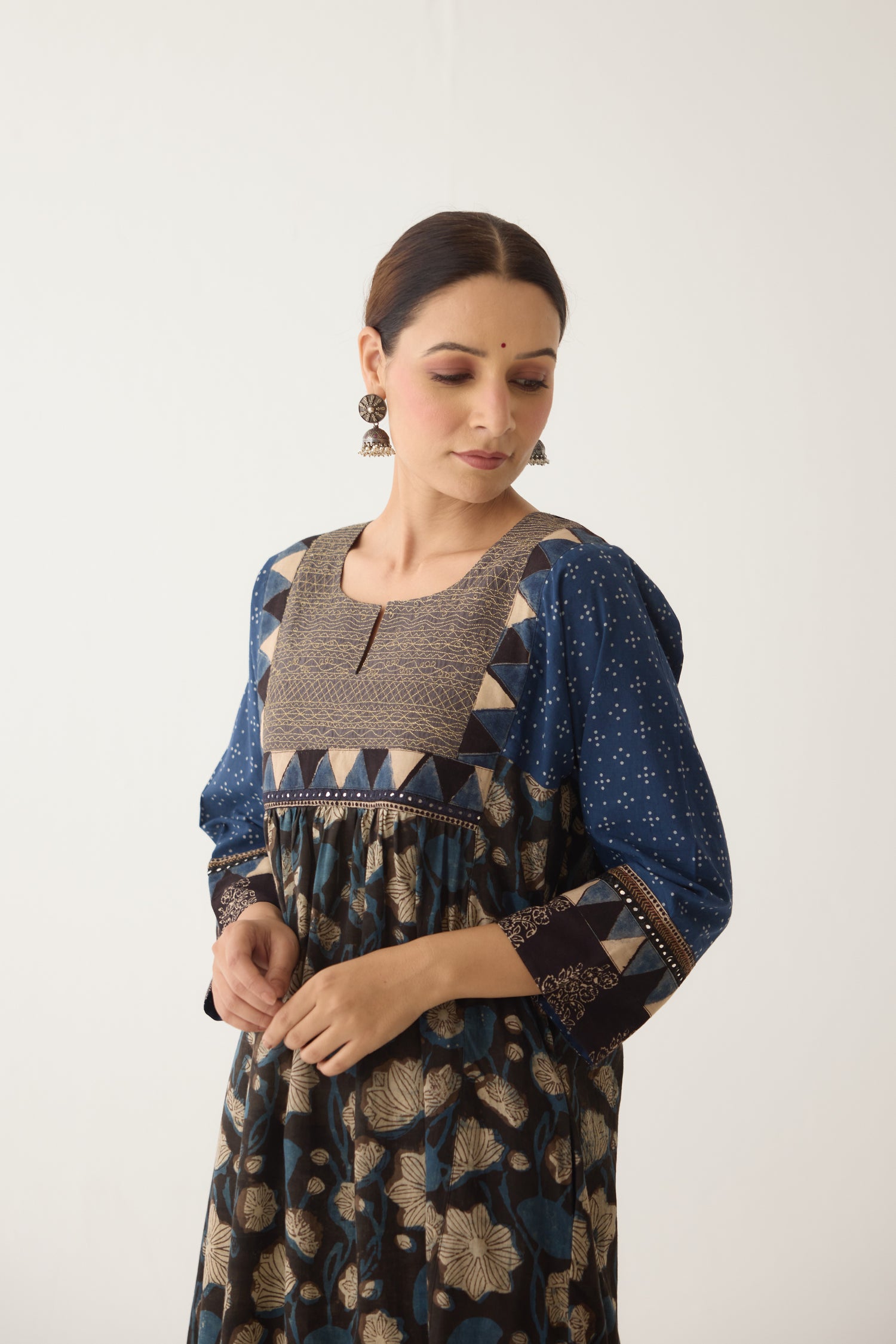 Banjara Kurta Black/ Indigo (Set of 2) (9996770214187)