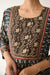 Rozana Kurta Black/ Off White (Set of 2) (9996389843243)