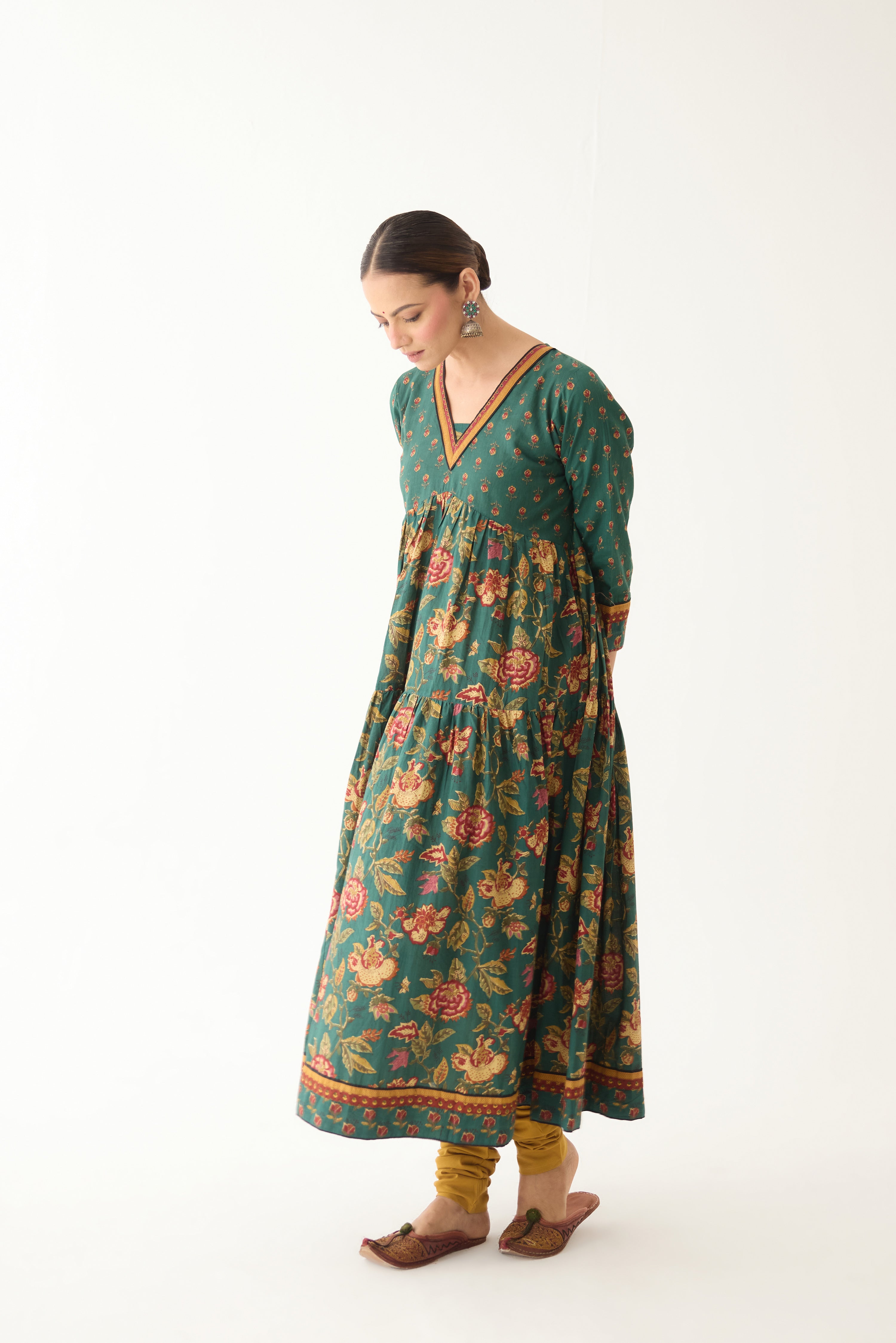 Kairi Kurta Green (Set of 3) (9997132628267)