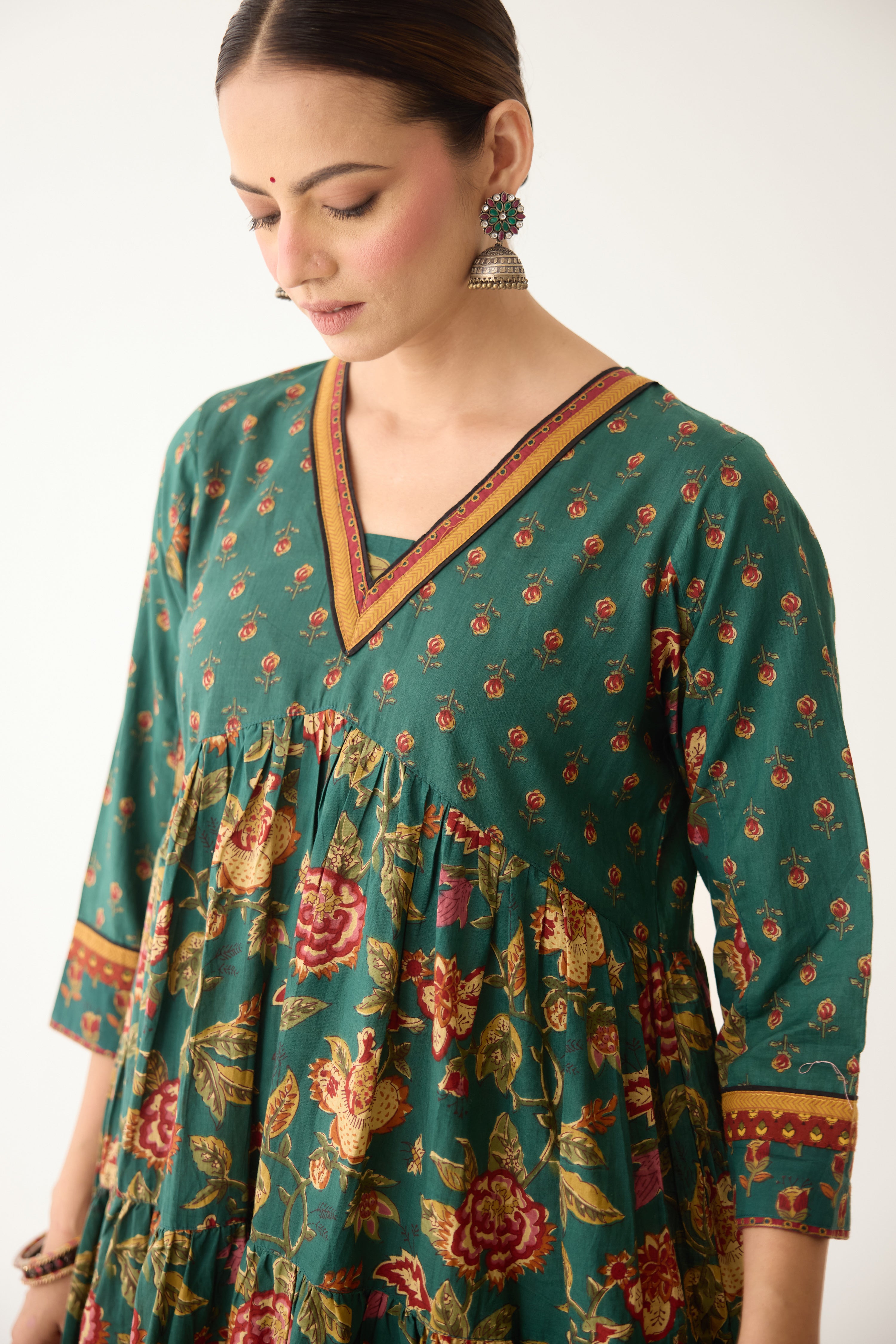 Kairi Kurta Green (Set of 3) (9997132628267)