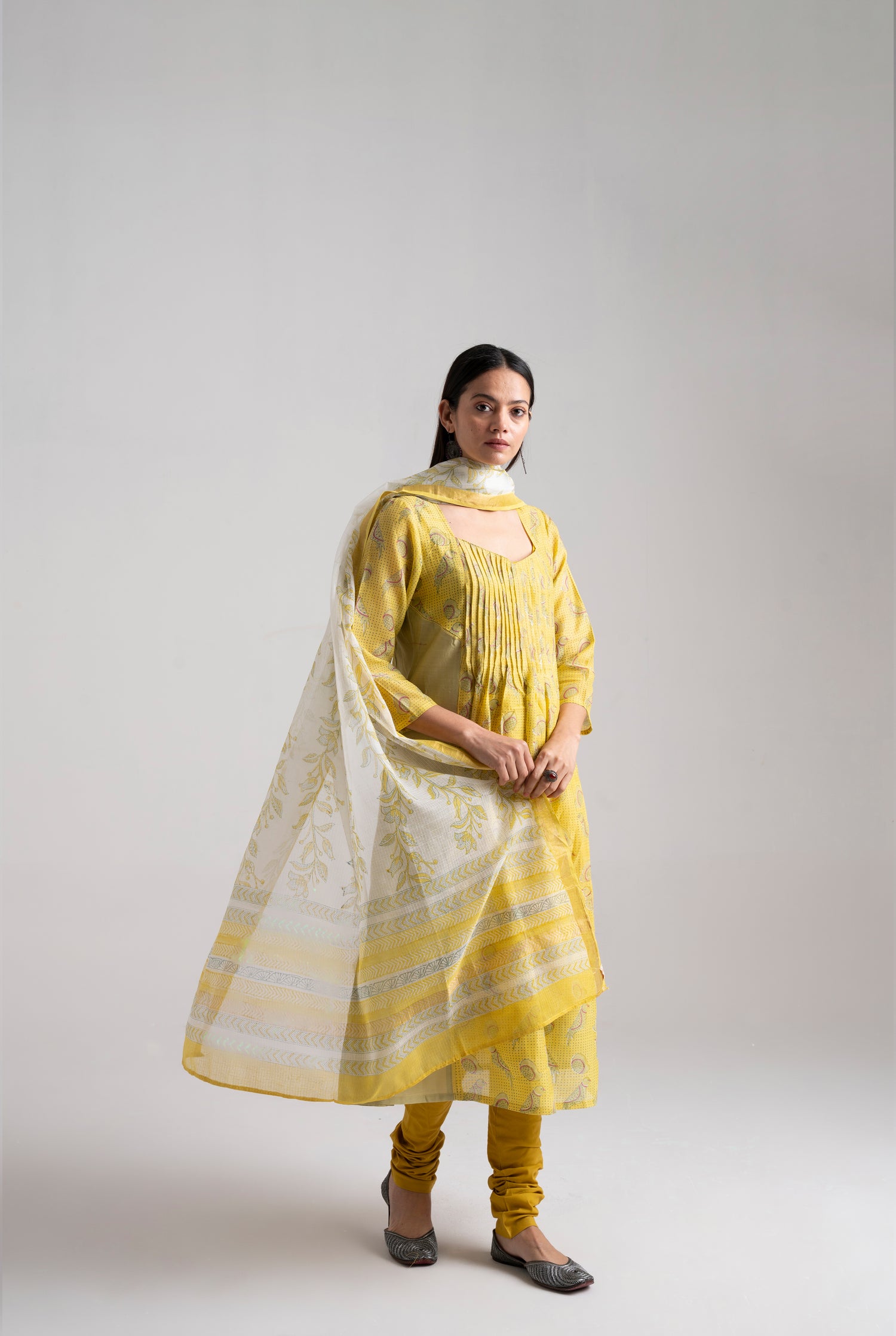Rozana Essentials- Kota Cotton Dupatta (8957550657835)