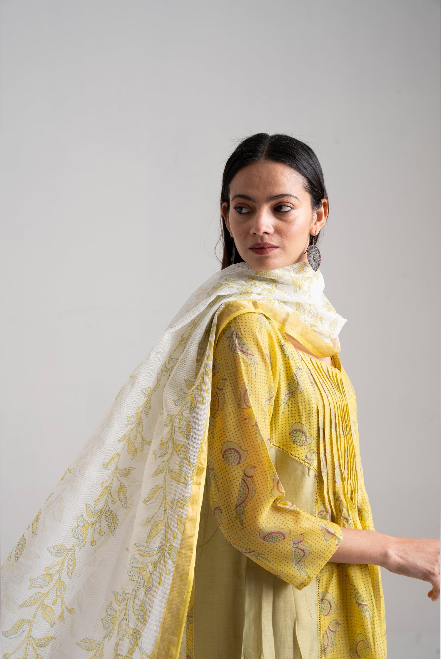 Rozana Essentials- Kota Cotton Dupatta (8957550657835)