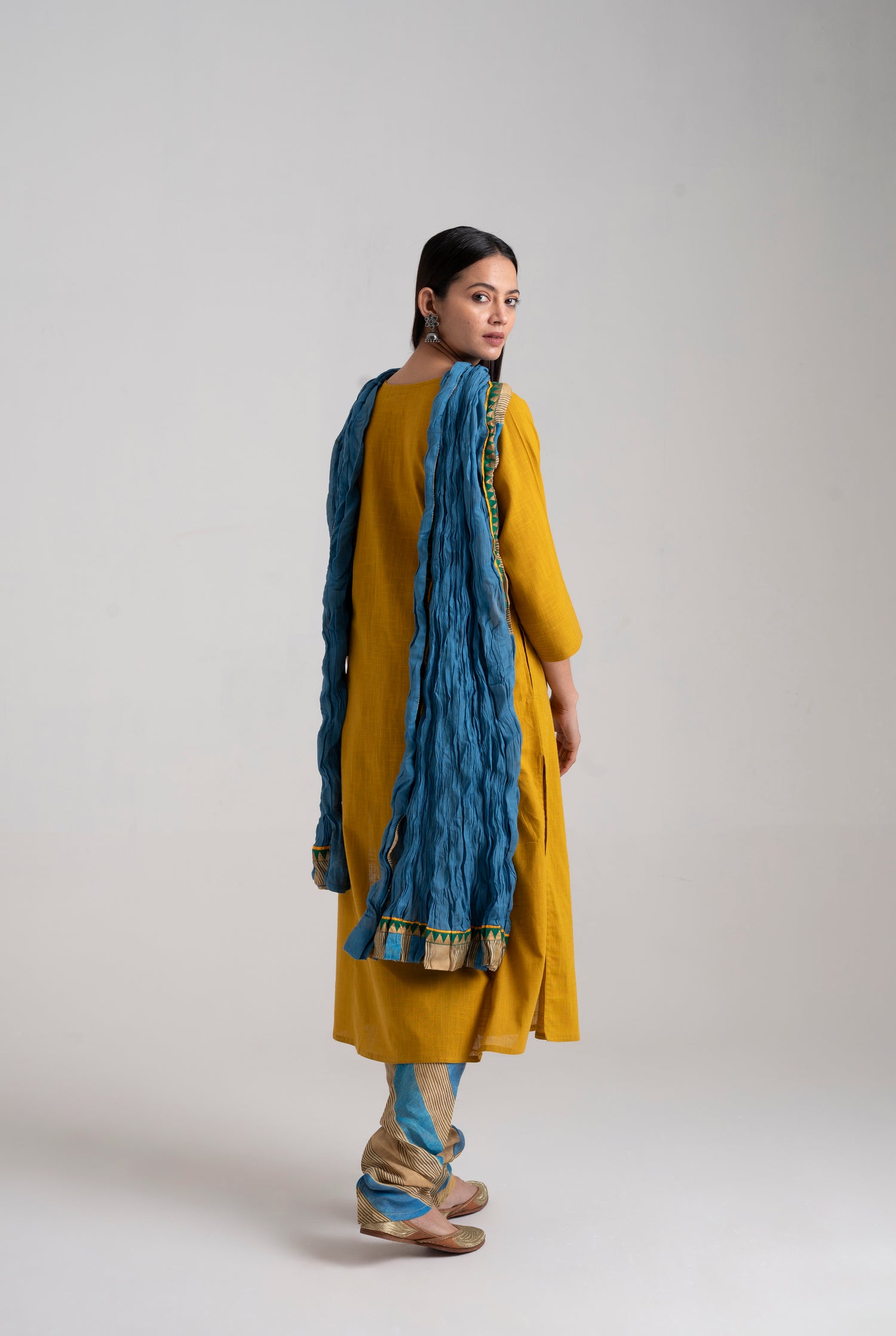 Rozana Essentials - Bottom & Dupatta (Set of 2) (8957259055403)