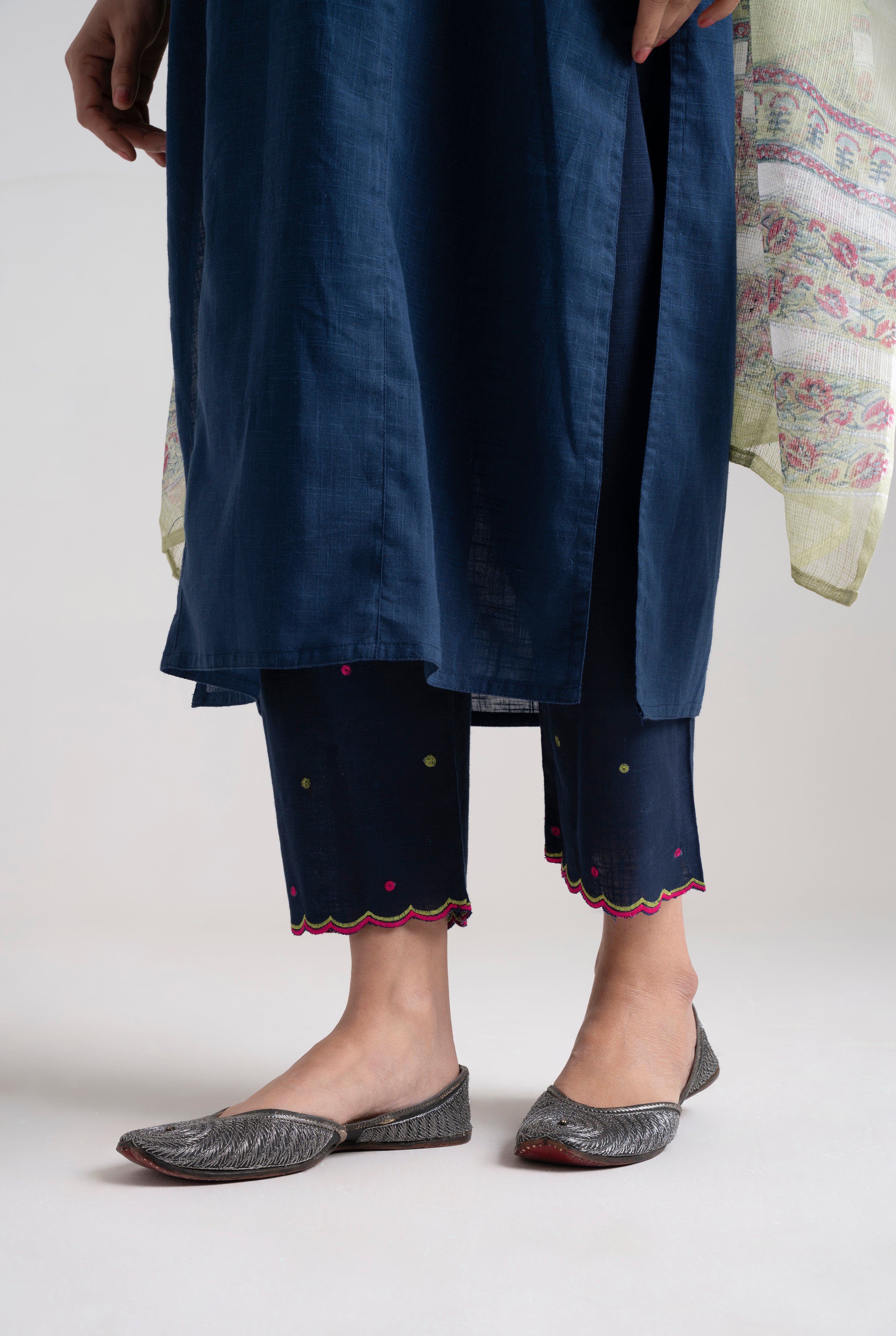 Rozana Essentials - Pant & dupatta (Set of 2) (8957354213675)