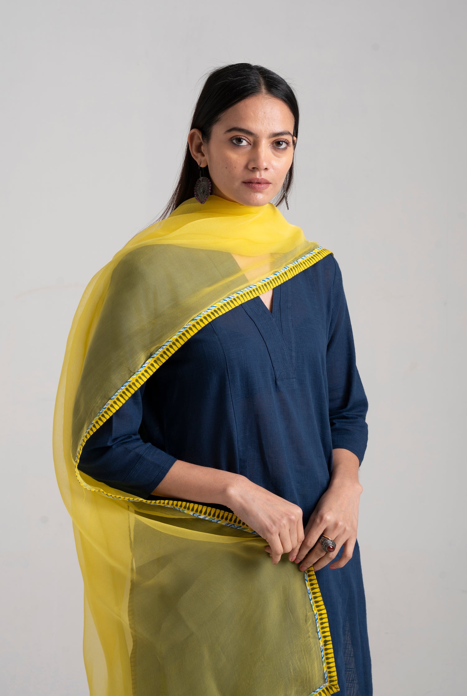 Rozana Essentials - Bottom & Dupatta (Set of 2) (8957269934379)