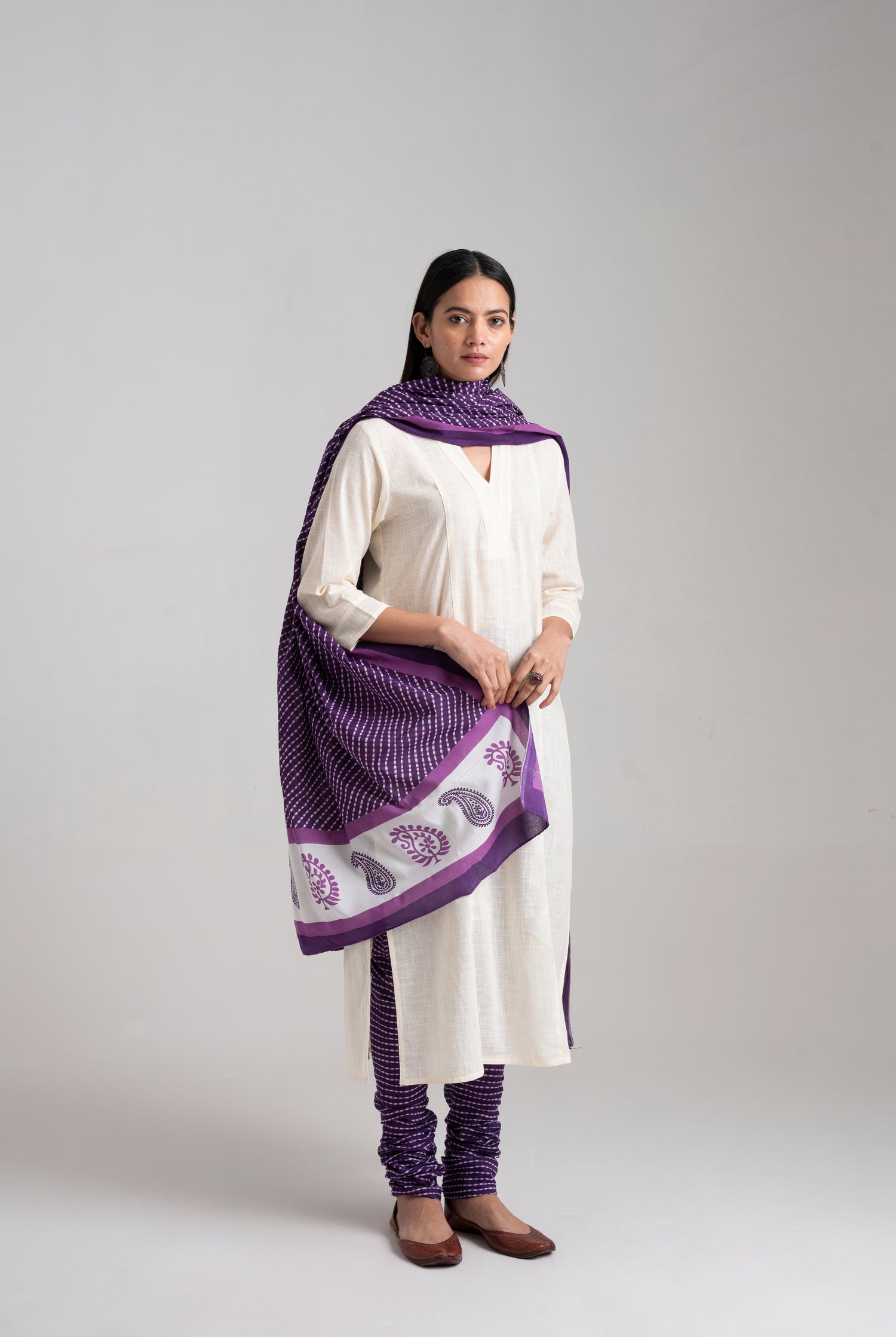 Rozana Essentials - Bottom & Dupatta (Set of 2) (8957266886955)